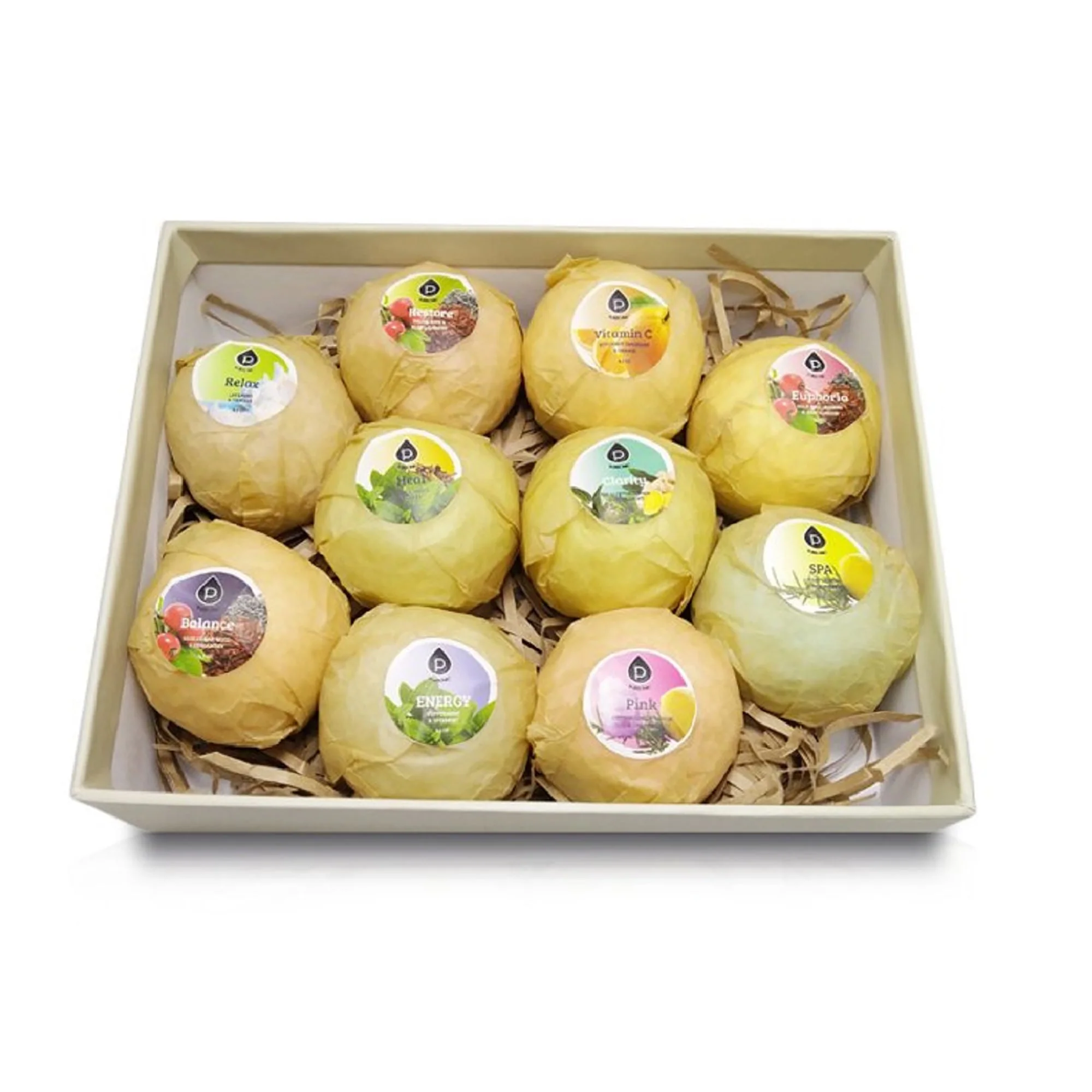 10 Pcs of Handmade, Natural and Organic Bath Bombs by Pursonic - Image 2