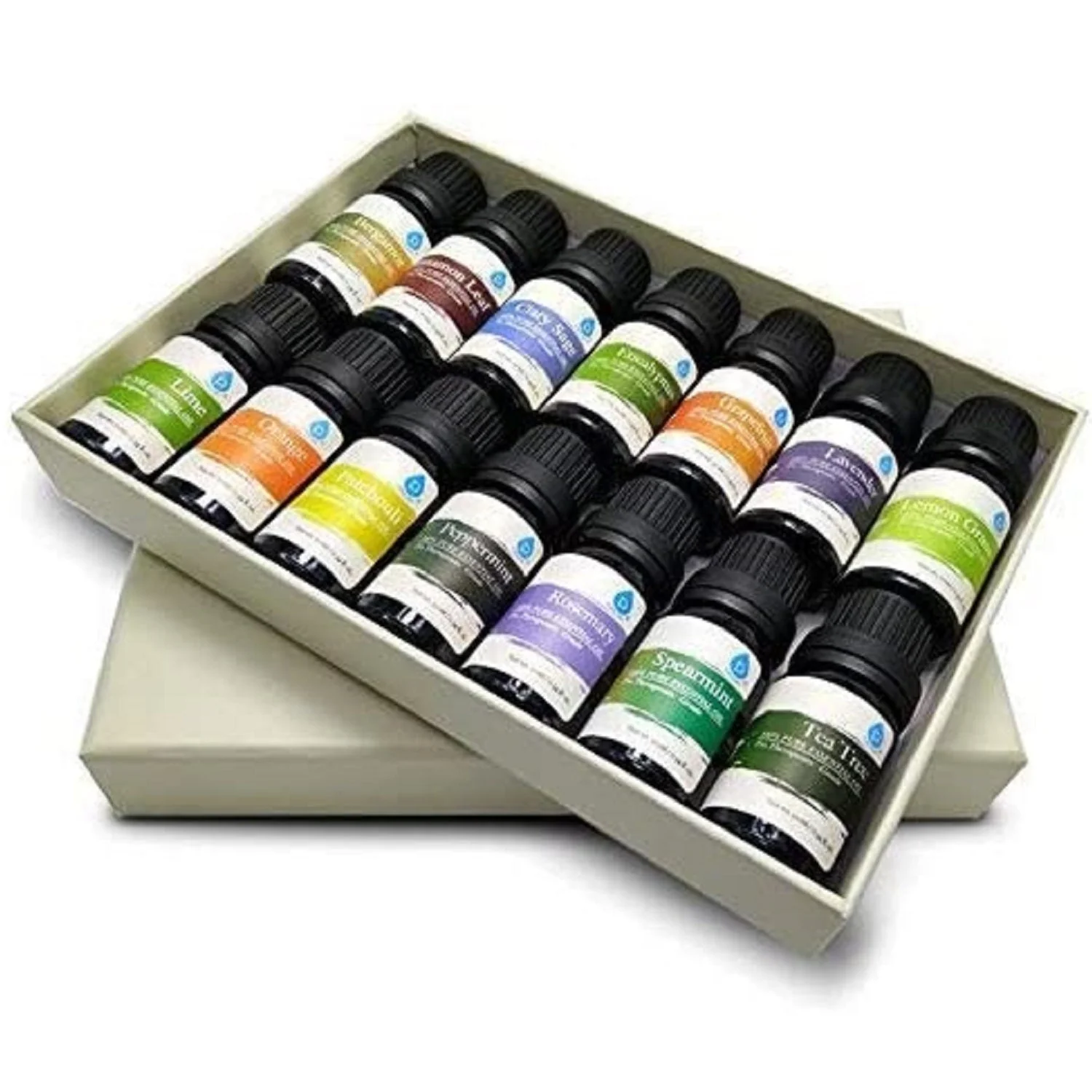 14 pack of 100% Pure Essential Aromatherapy Oils by Pursonic - Image 2