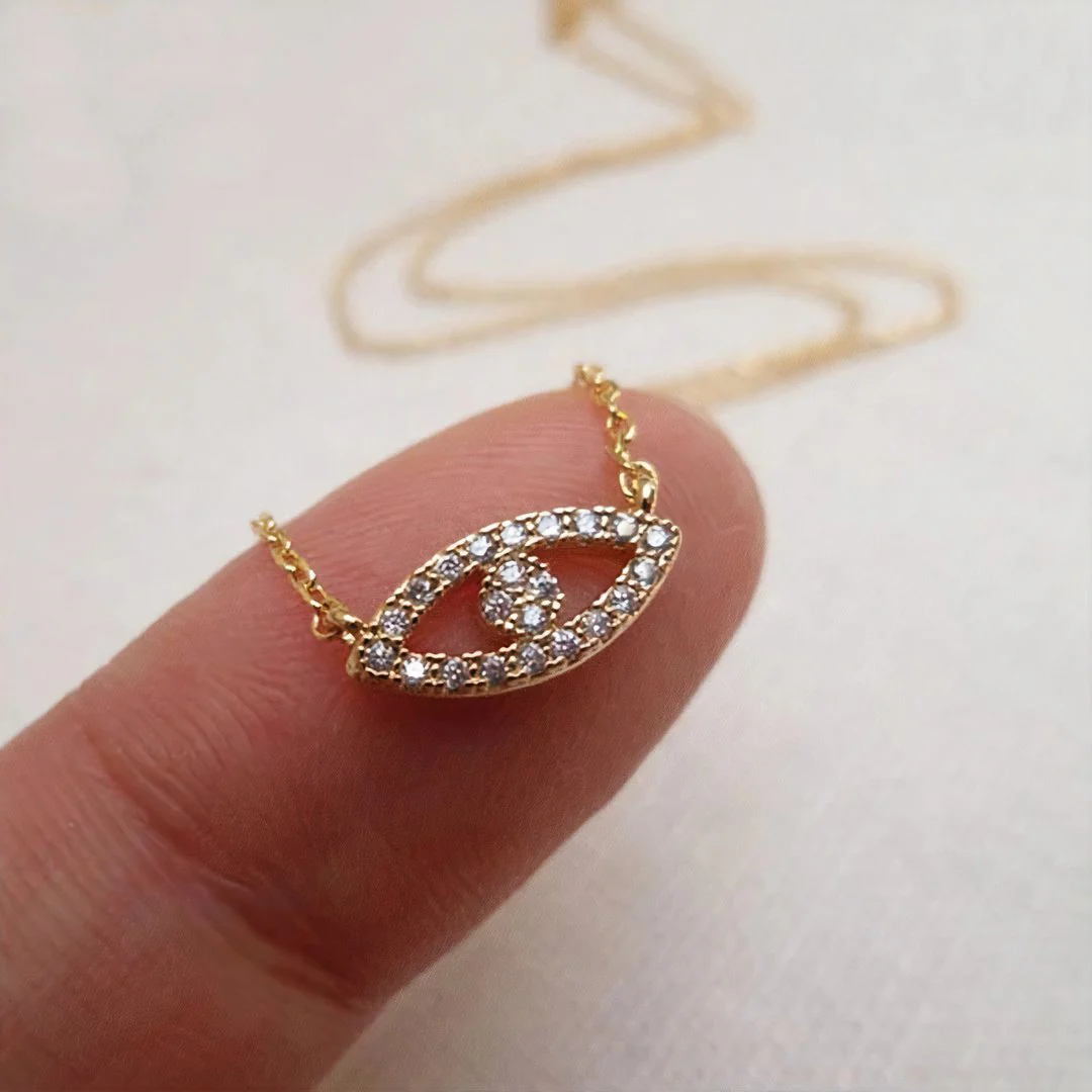 18K Gold Abby Necklace by ClaudiaG Collection - Image 2