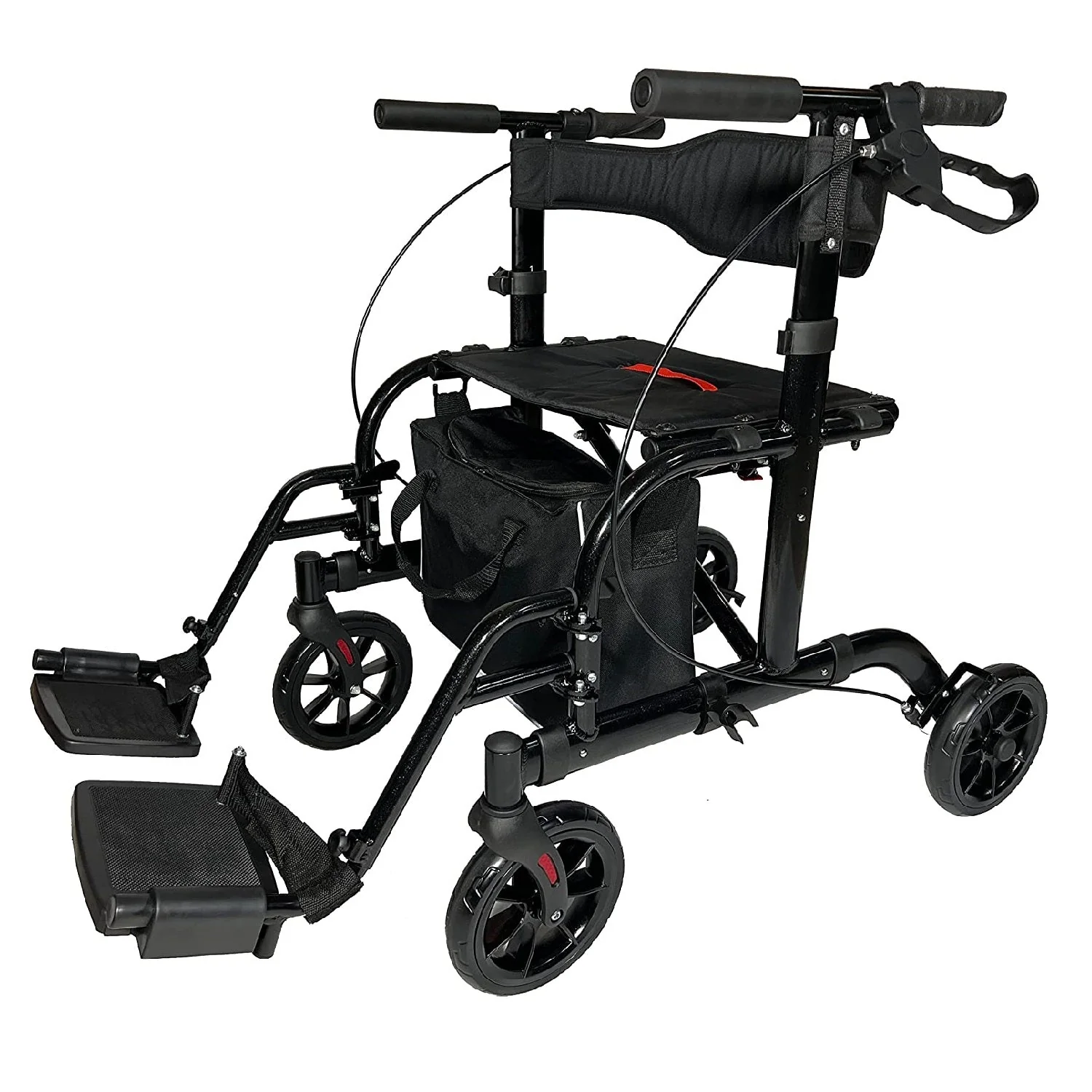 2 IN 1 Rolling Rollator Walker by Pursonic - Image 2