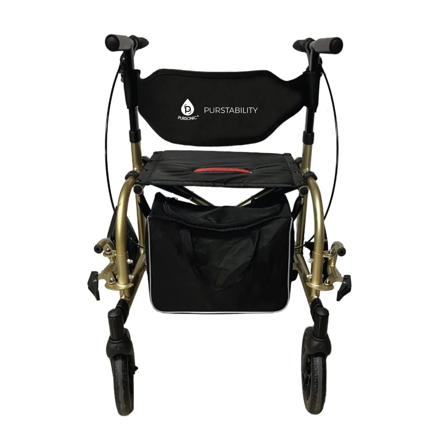 2 IN 1 Rolling Rollator Walker by Pursonic - Image 4