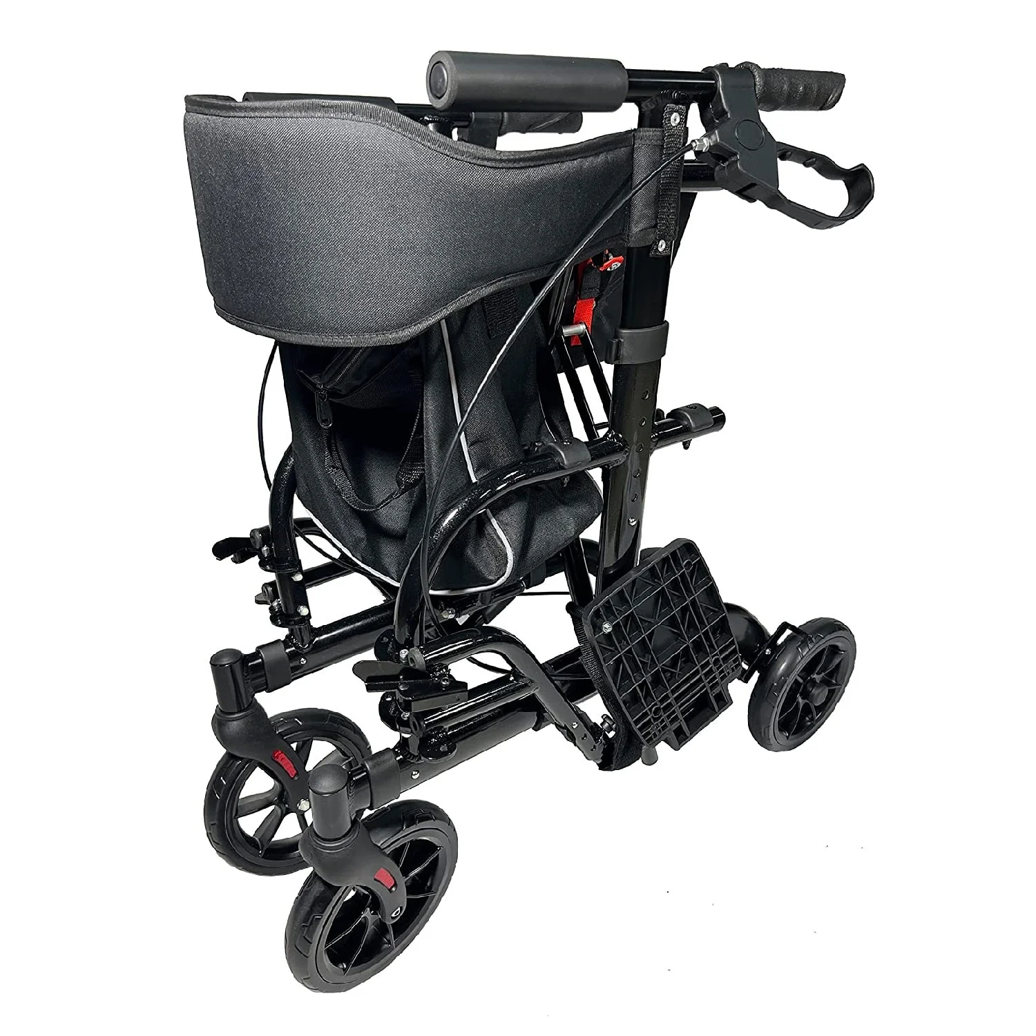 2 IN 1 Rolling Rollator Walker by Pursonic - Image 5