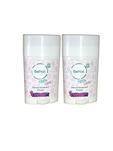 2-Pack all-Natural Deodorants for Kids & Teens by BeNat - Image 11