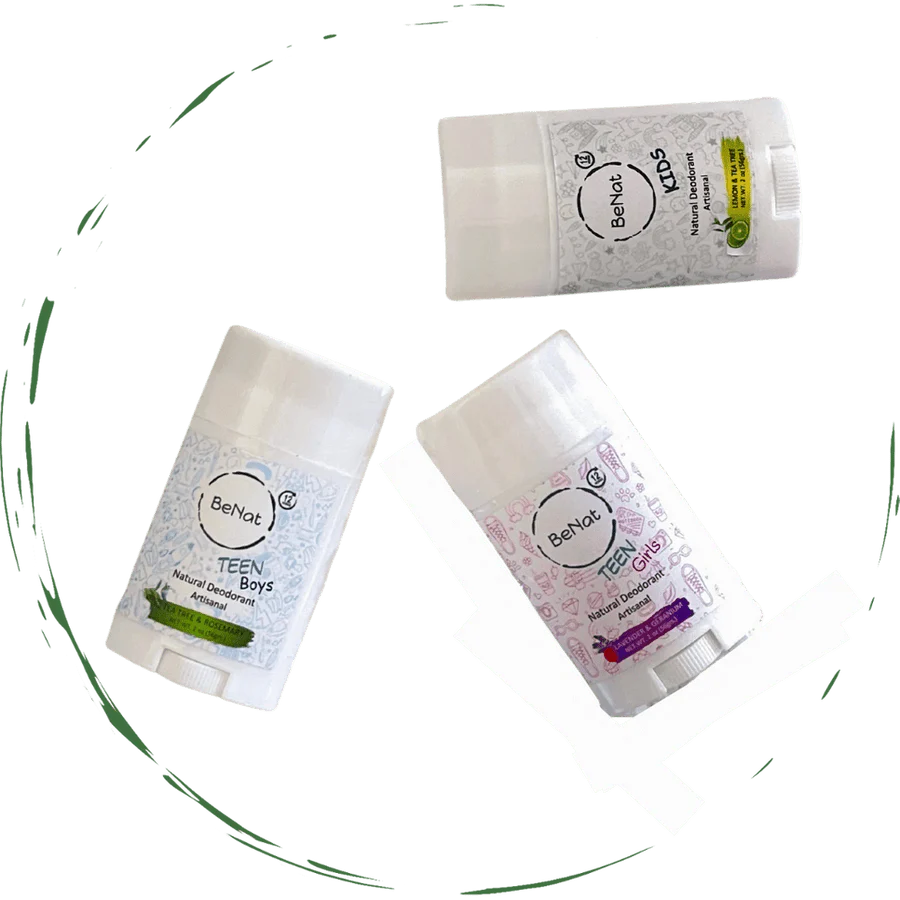 2-Pack all-Natural Deodorants for Kids & Teens by BeNat - Image 13