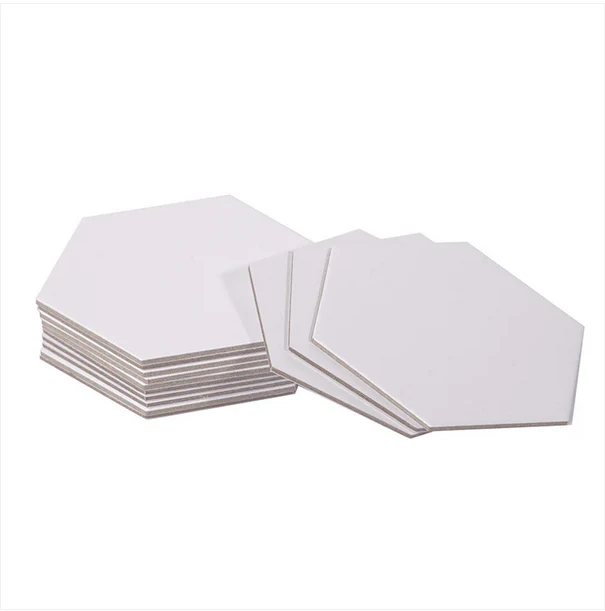20 Blank Hexagon Board Game Tiles - Image 4