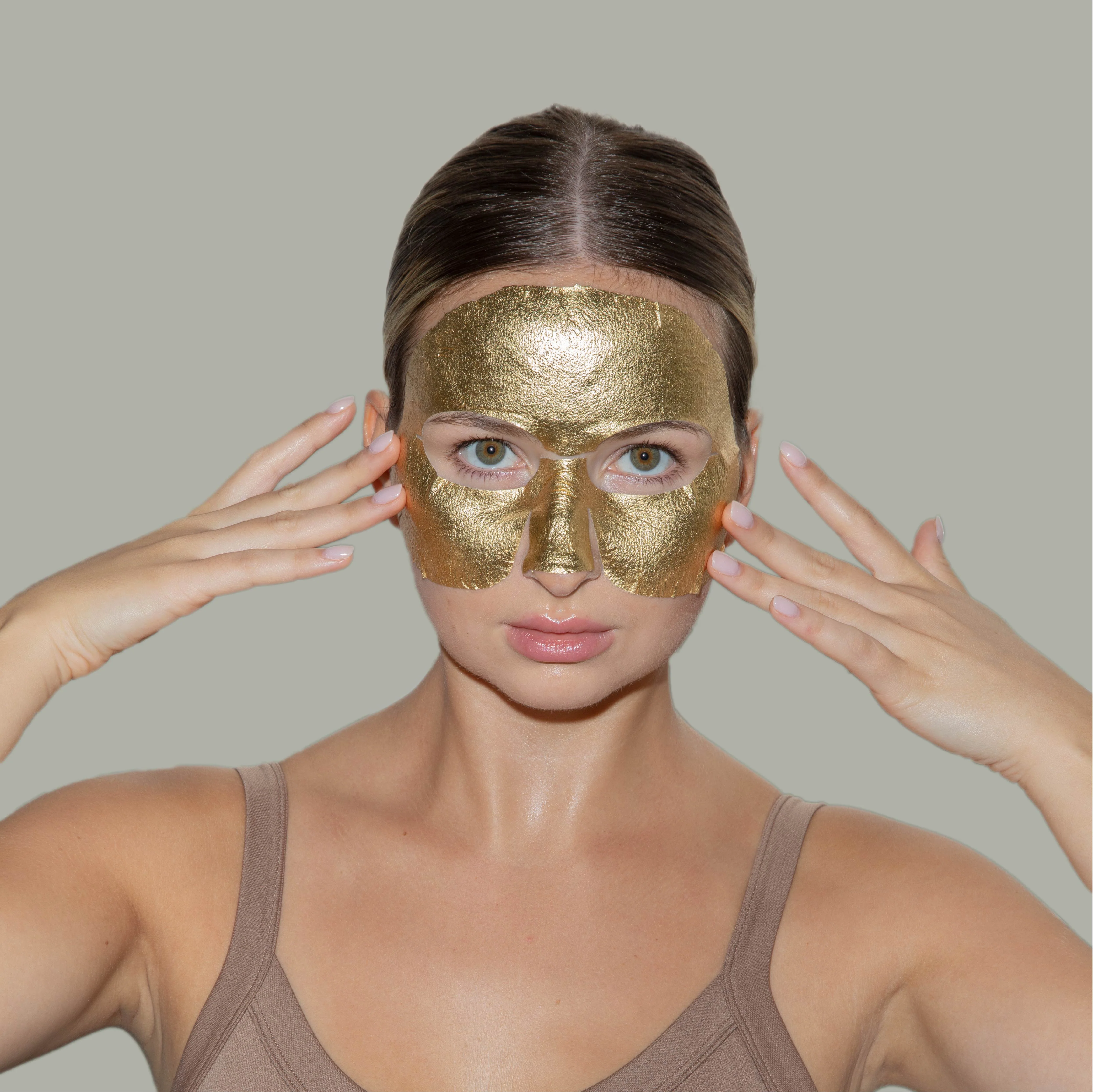 24K Gold Foil Premium Face Mask by LAPCOS - Image 4