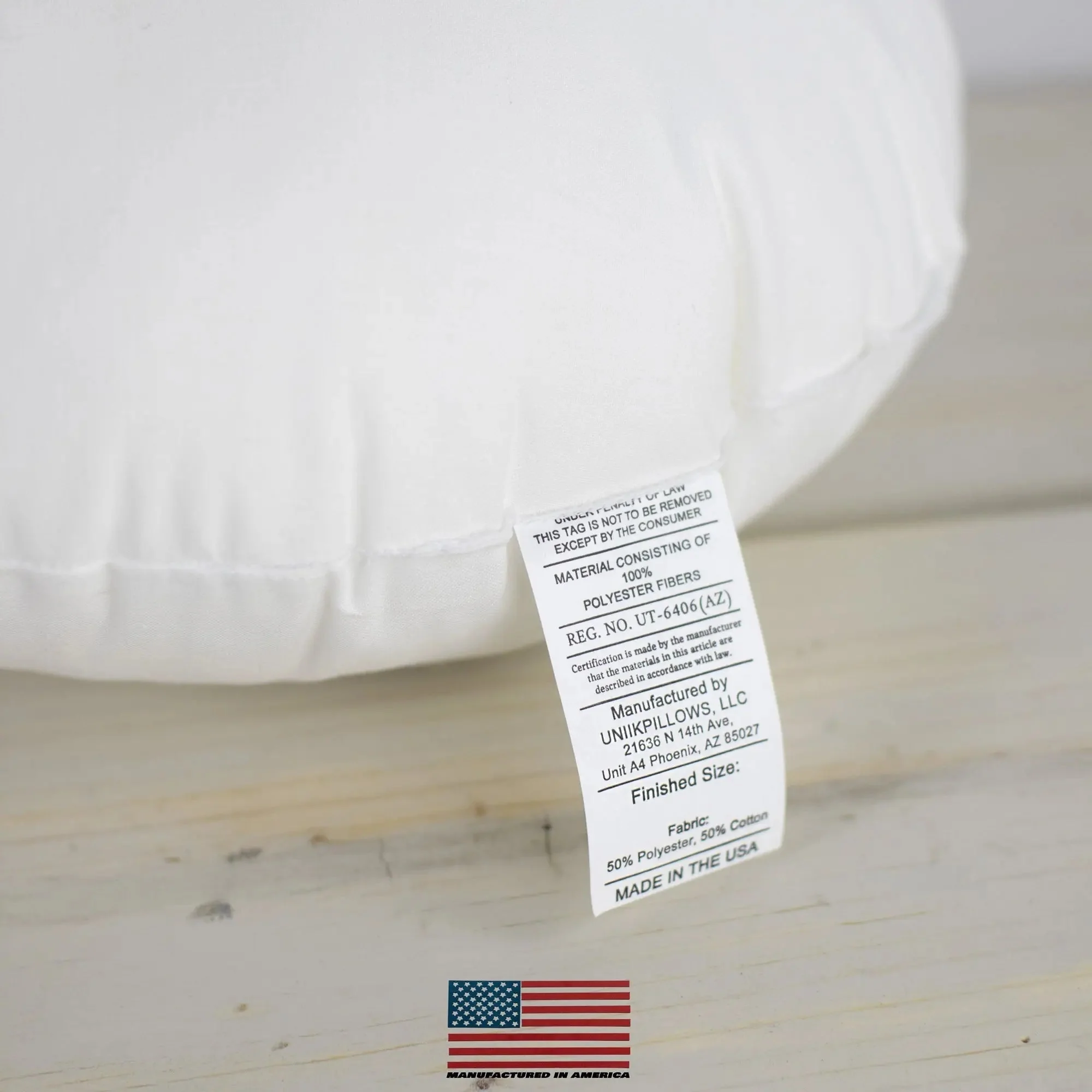 29" | Round Pillows Insert | Indoor Outdoor Hypoallergenic Polyester Pillow Insert | Quality Insert | Round Pillow Form | Round Pillow by UniikPillows - Image 4