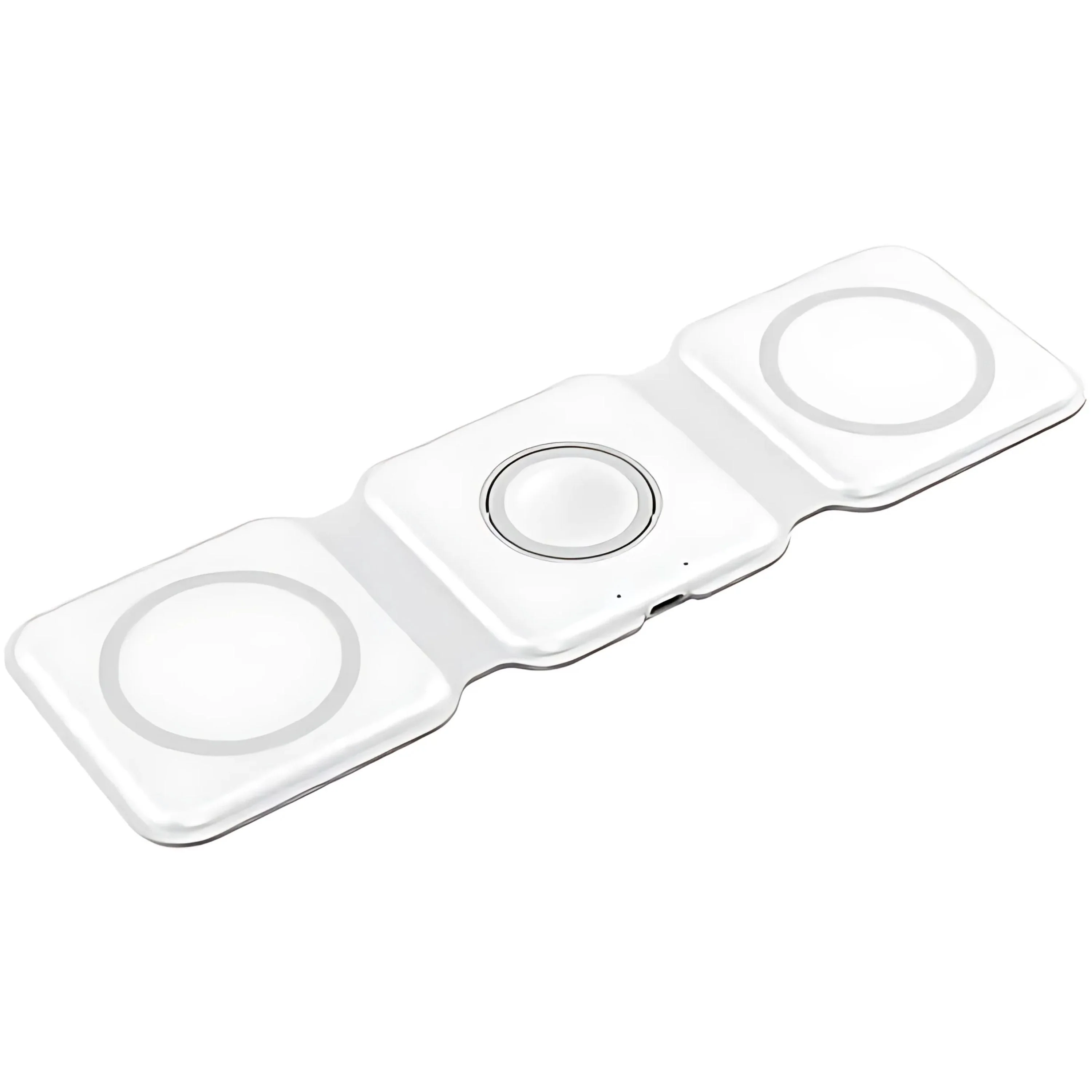 3-in-1 Magnetic Wireless Charger Pad Stand - Fast Wireless Charging Dock Station - Image 2