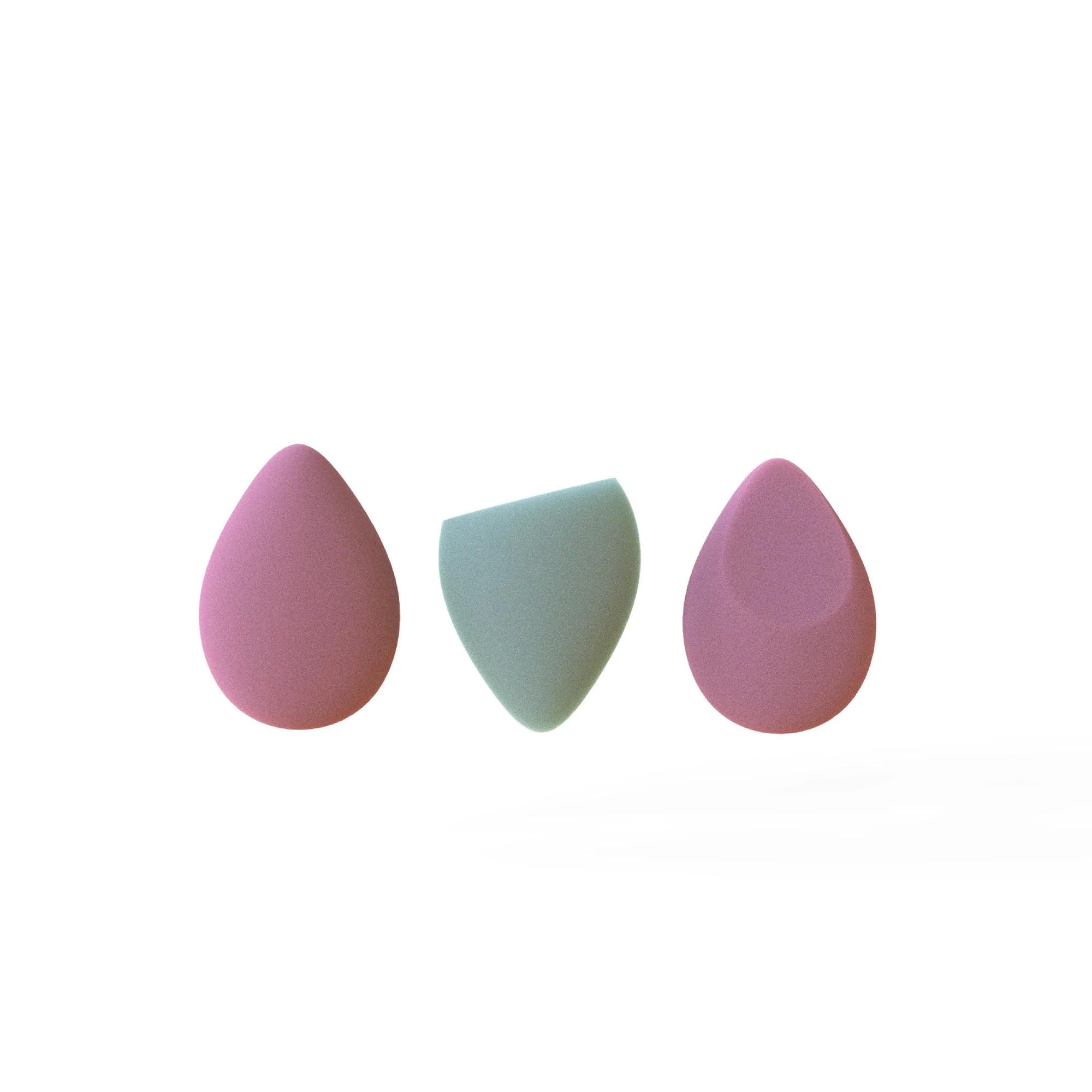 3-Pack Beauty Makeup Sponges – Multi-Shape Blenders for Flawless Application by Pursonic - Image 2