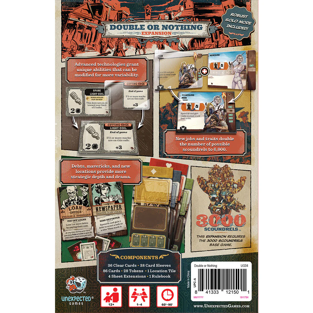 3000 Scoundrels: Double or Nothing Expansion - Image 2