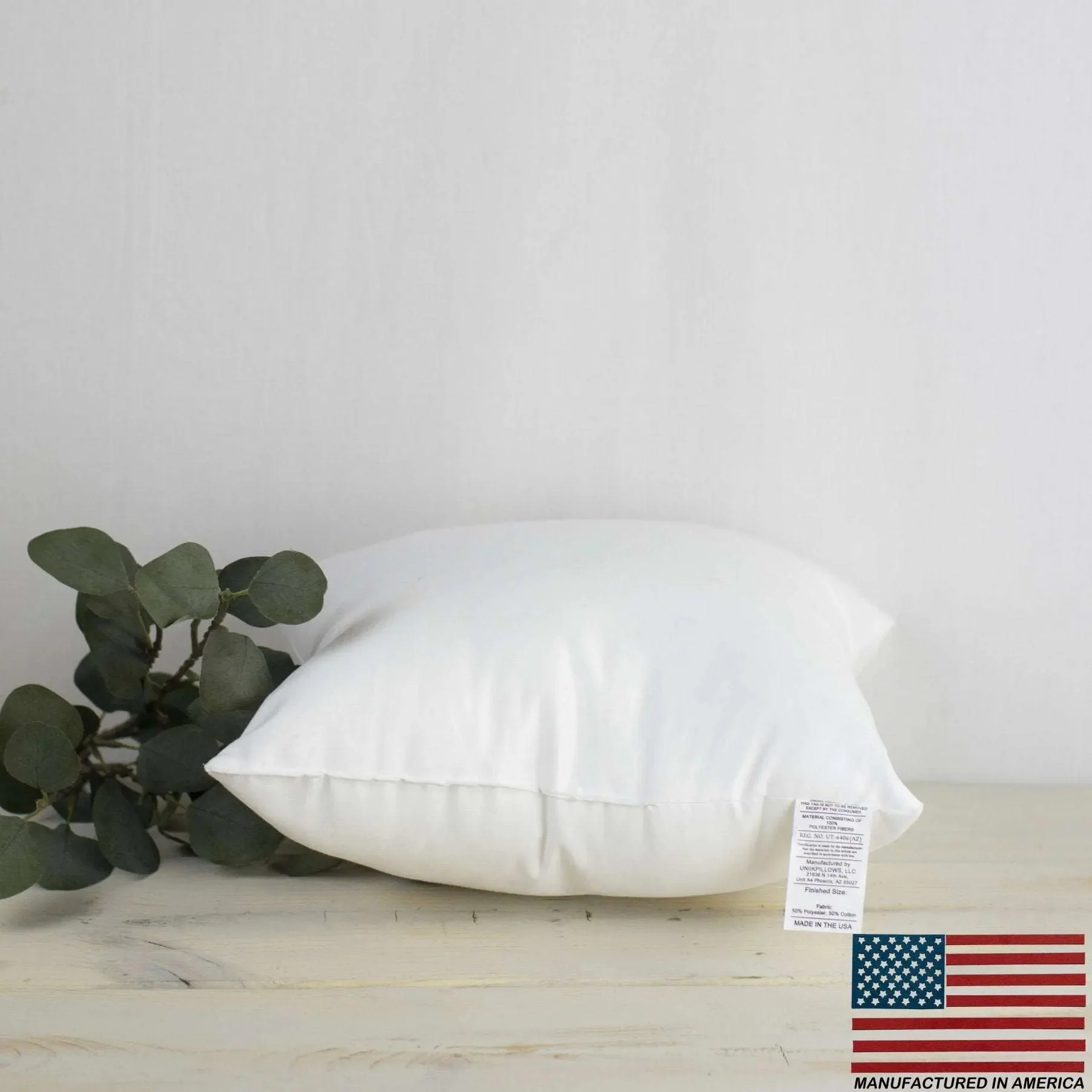 31x31 | Square Angel Hair Insert | Indoor Outdoor Down Alternative Hypoallergenic Pillow Insert | Quality Insert | Premium Insert by UniikPillows - Image 7