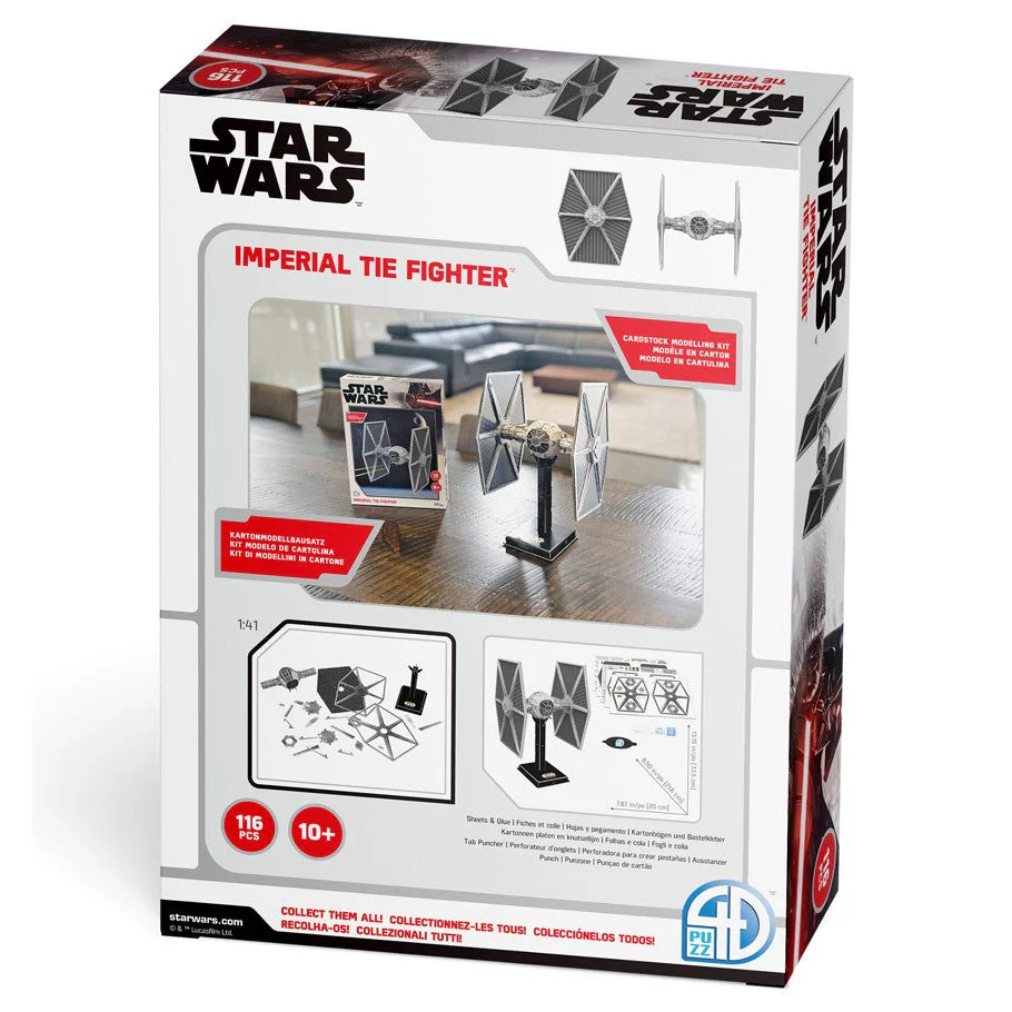 4D Model Kit: Star Wars - Imperial TIE Fighter - Image 2