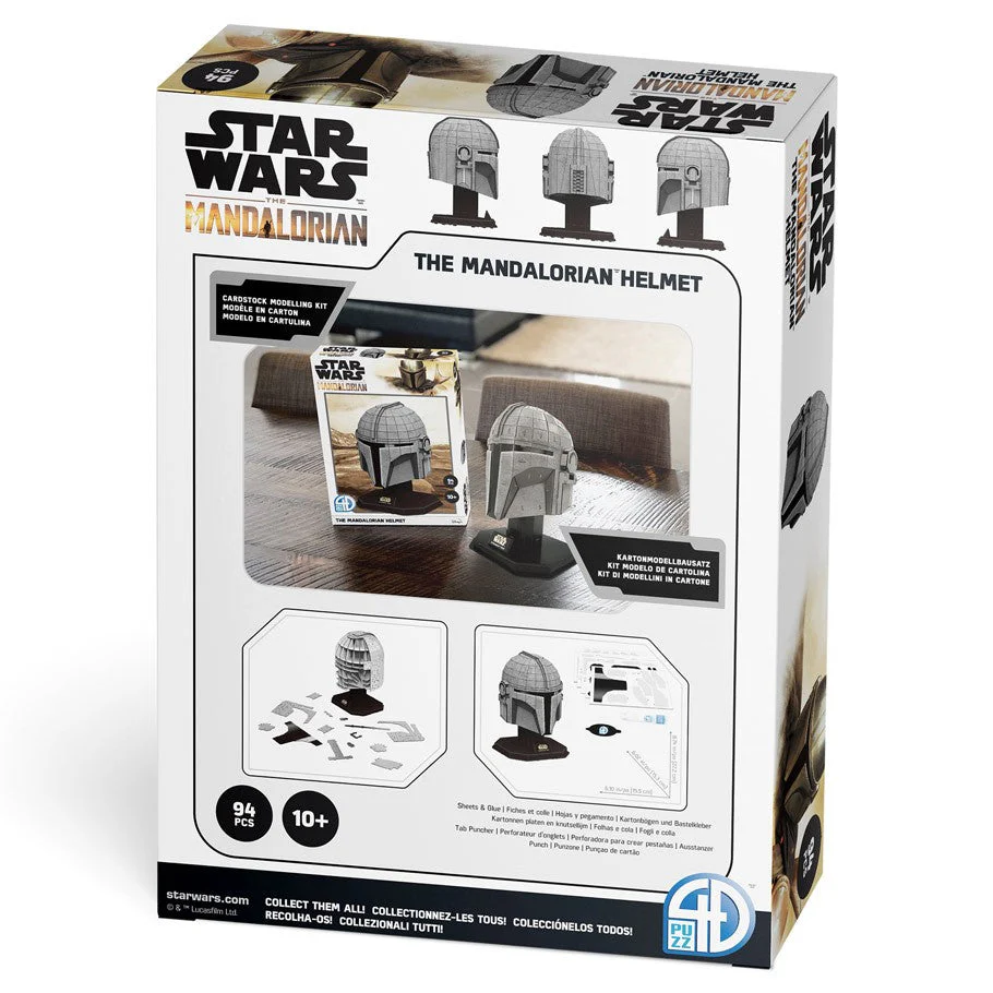 4D Model Kit: Star Wars - Mandalorian Helmet - Image 2