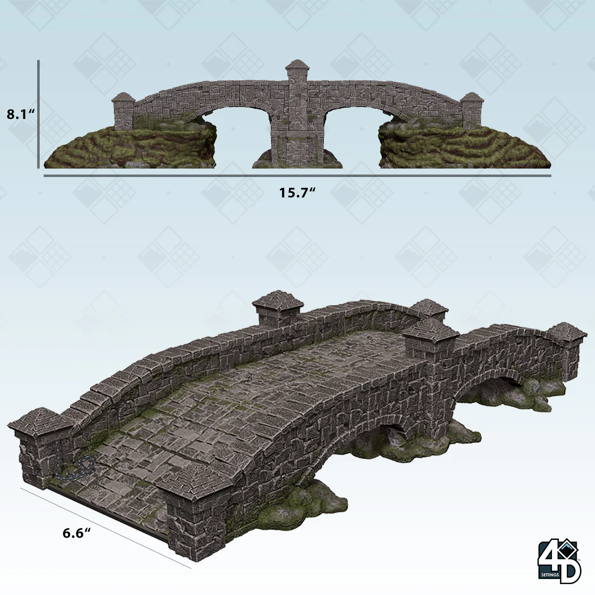 4D Settings: Stone Bridge - Image 3