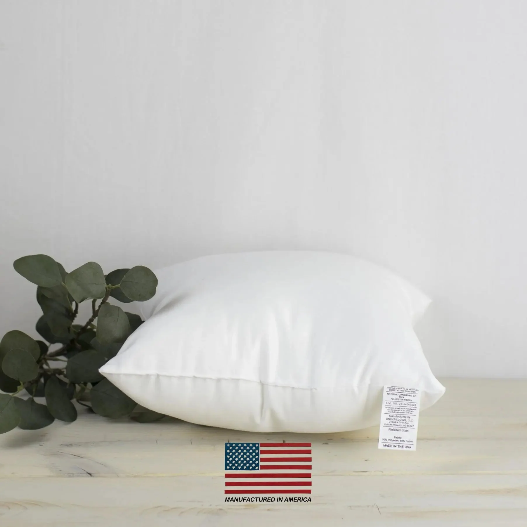 7x7 | Indoor Outdoor Hypoallergenic Polyester Pillow Insert | Quality Insert | Pillow Inners | Throw Pillow Insert | Square Pillow Inserts by UniikPillows - Image 7