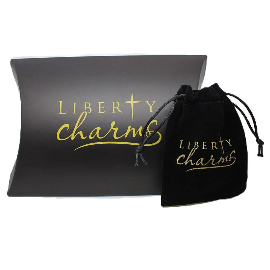 925 Sterling Silver Plated Flower 'Silver Fleur' Pendant Necklace by Liberty Charms USA - Image 2