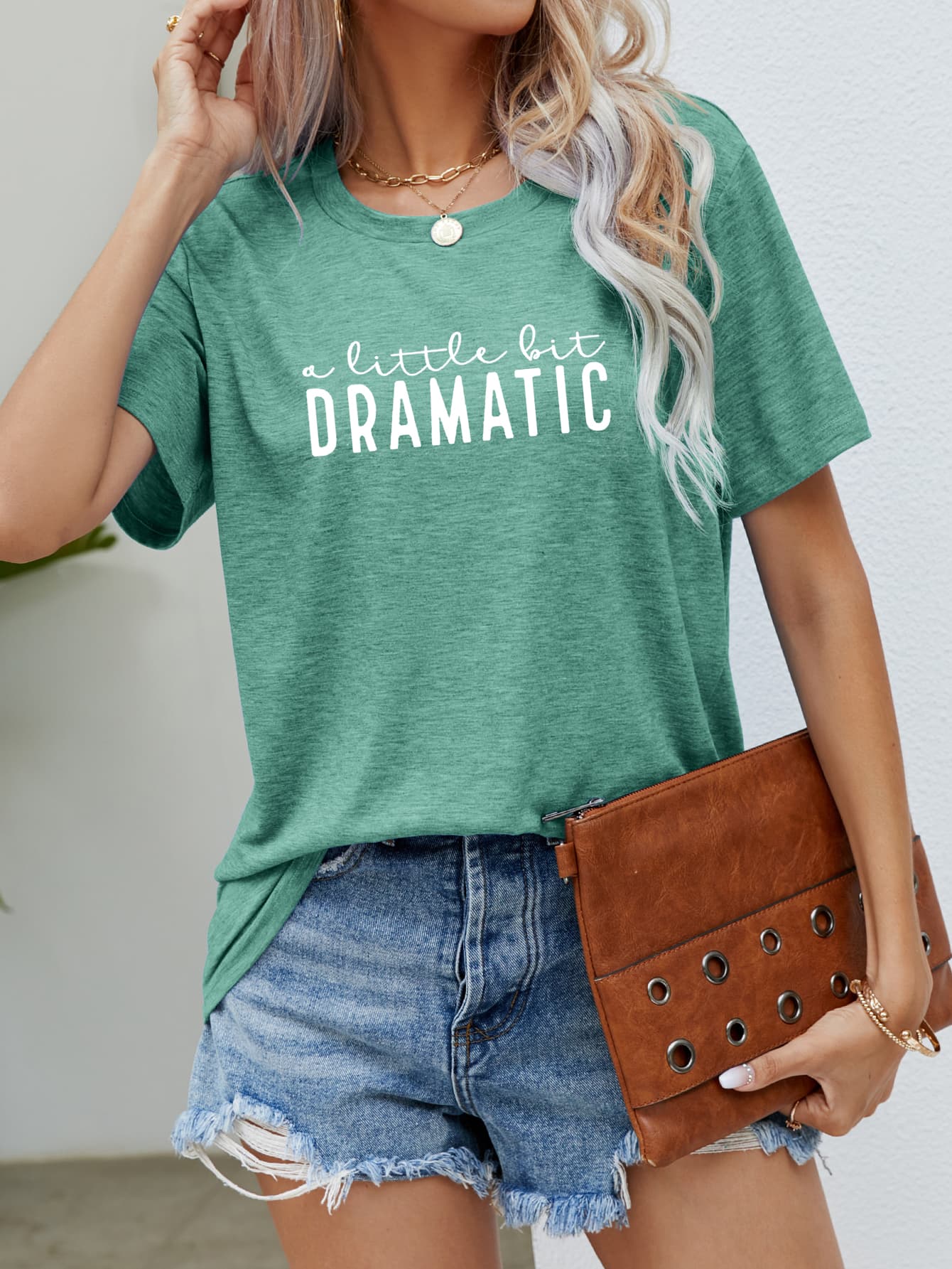 A LITTLE BIT DRAMATIC Graphic Tee - Image 10