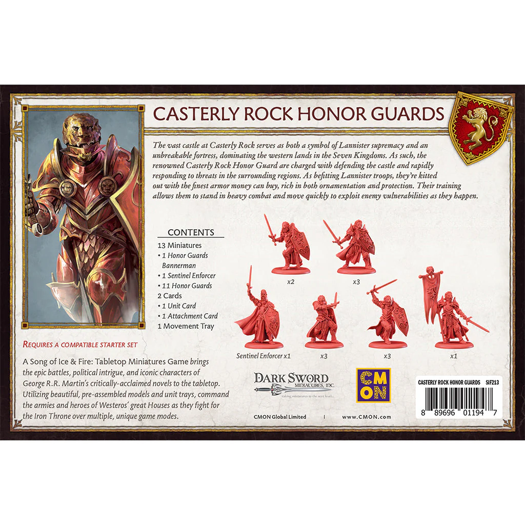 A Song of Ice & Fire: Casterly Rock Honor Guards - Image 2