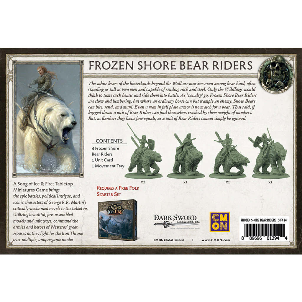 A Song of Ice & Fire: Free Folk Frozen Shore Bear Riders - Image 2