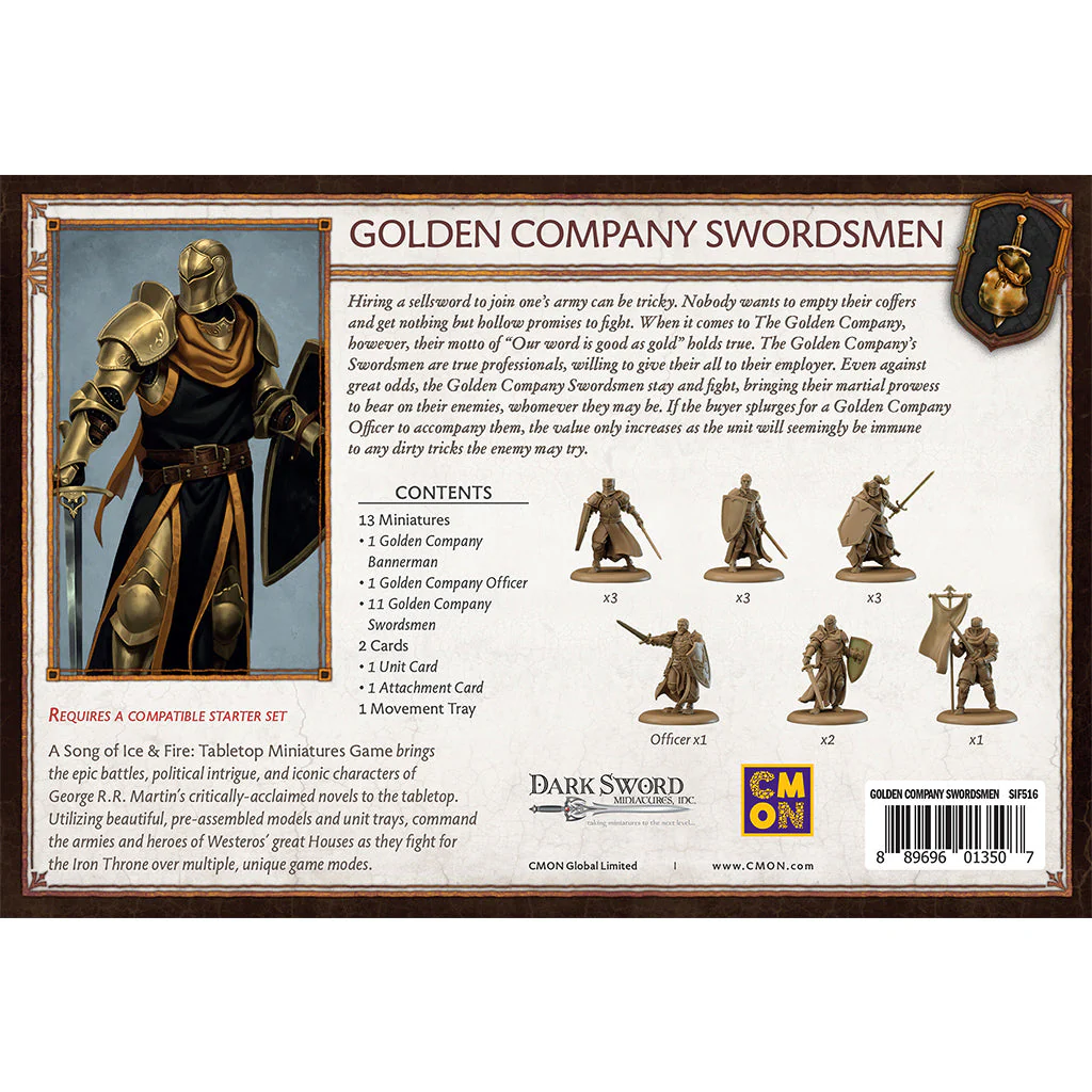 A Song of Ice & Fire: Golden Company Swordsmen - Image 2