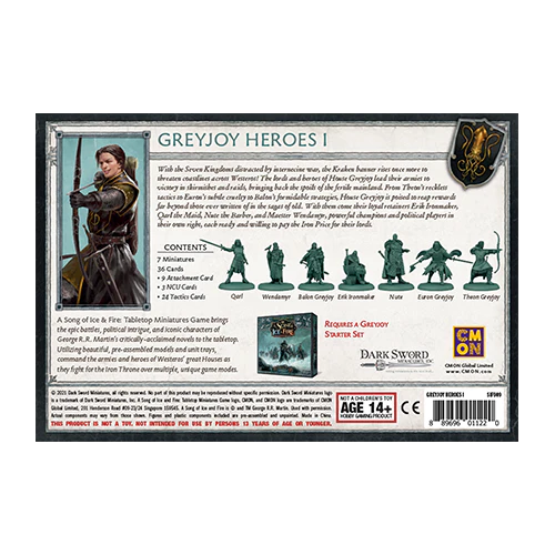 A Song of Ice & Fire: Greyjoy Heroes #1 - Image 4