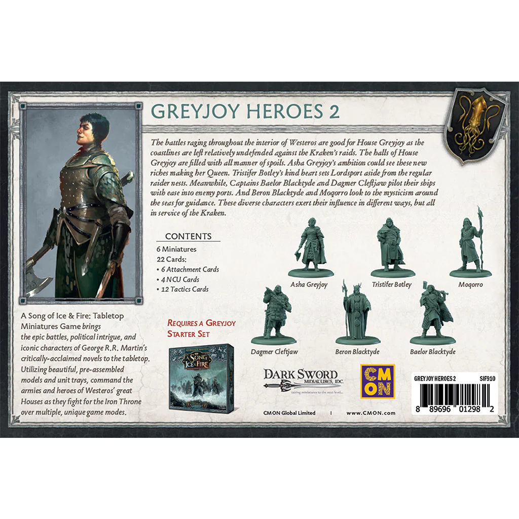 A Song of Ice & Fire: Greyjoy Heroes #2 - Image 2