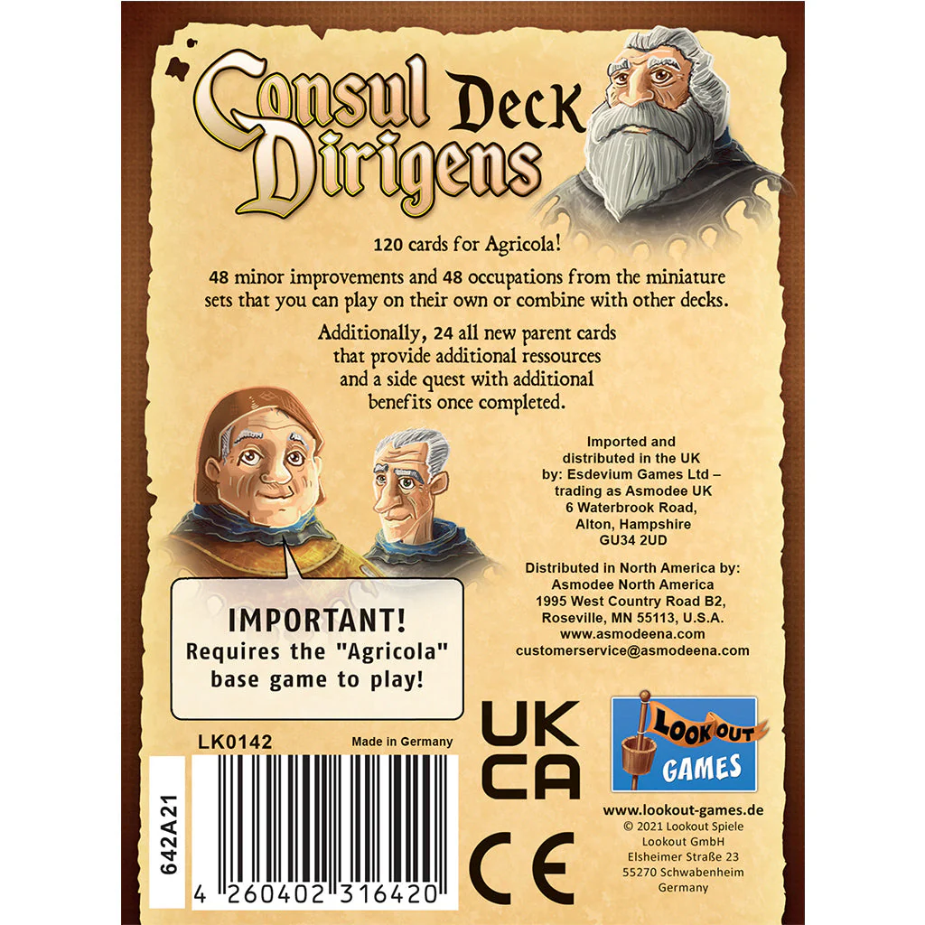 Agricola: Consul Dirigens Deck Expansion - Image 4