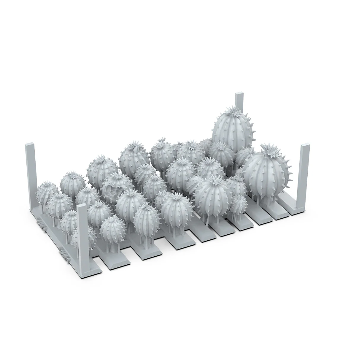 AK Interactive Basing Bits: Cactus Barrel (20 Pieces) - Image 3