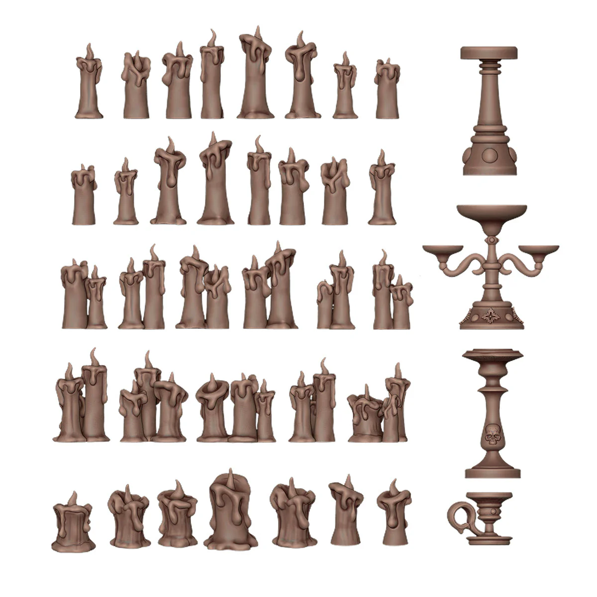 AK Interactive Basing Bits: Candles (73 Pieces) - Image 2