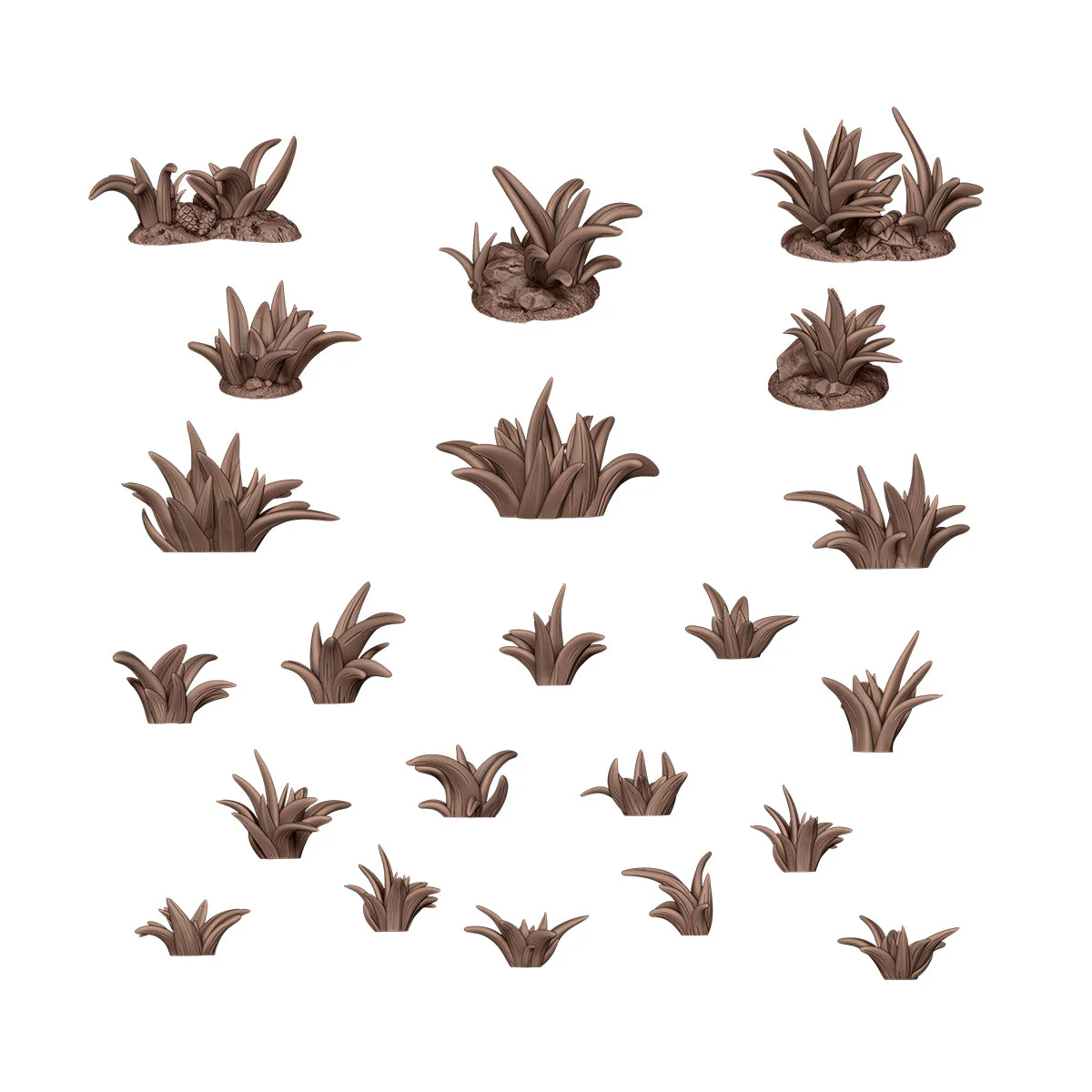AK-Interactive Basing Bits: Grass Tufts (22 Pieces) - Image 3
