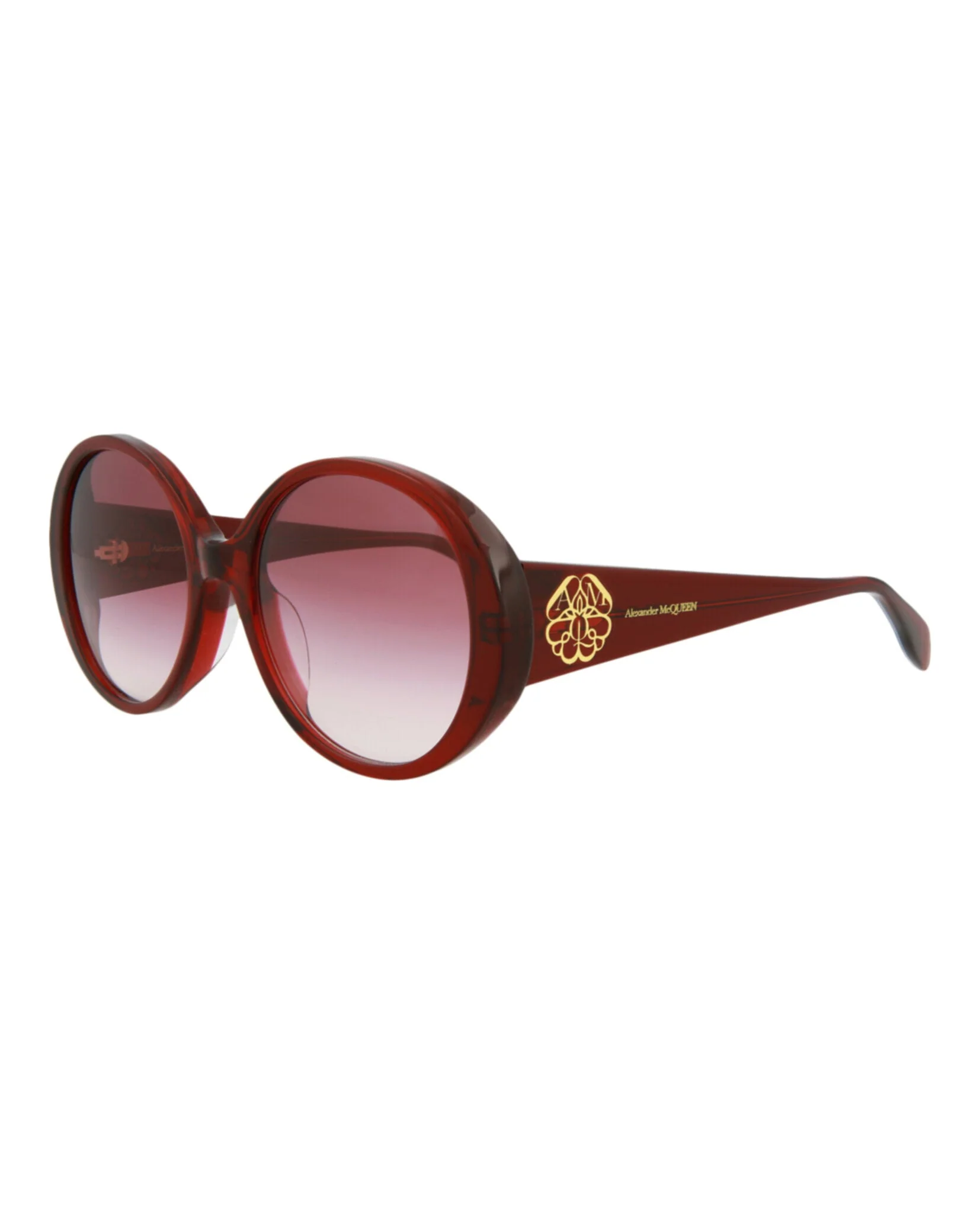 Alexander McQueen Round-Frame Acetate Sunglasses by Carro Luxury Maison - Image 2