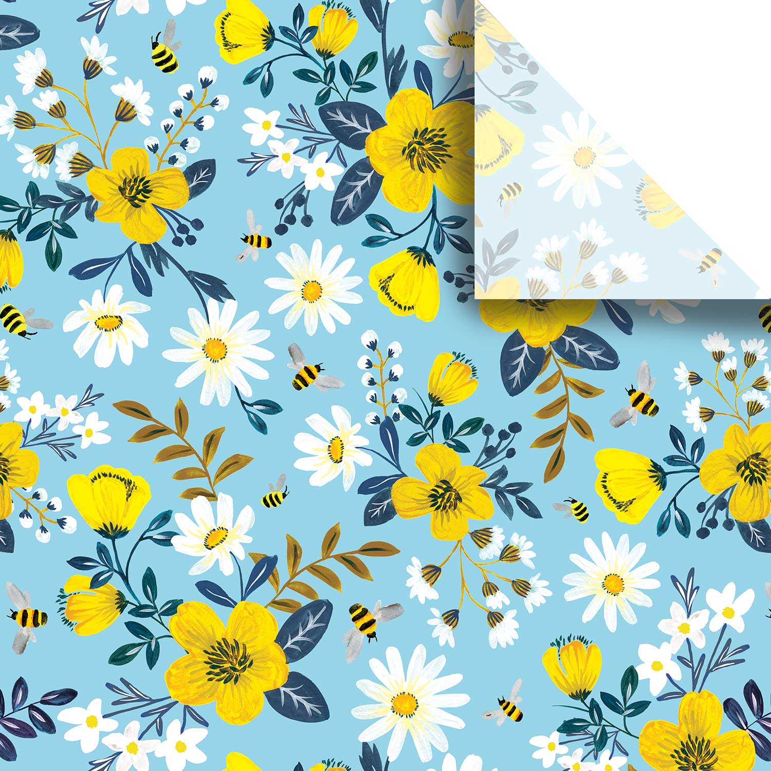 All Occasion Tissue Paper Assortment (Florals, 6 Pack, 32 sheets total) by Present Paper - Image 5