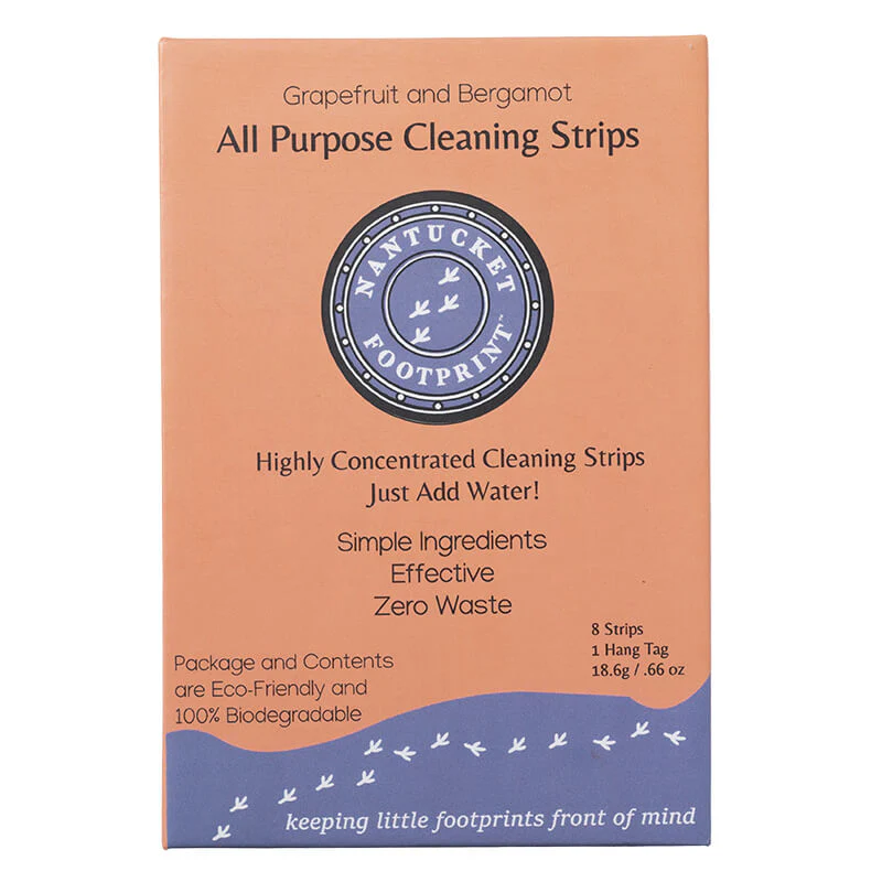 All Purpose Cleaning Strips - 8 Strips by Nantucket Spider & Nantucket Footprint - Image 2