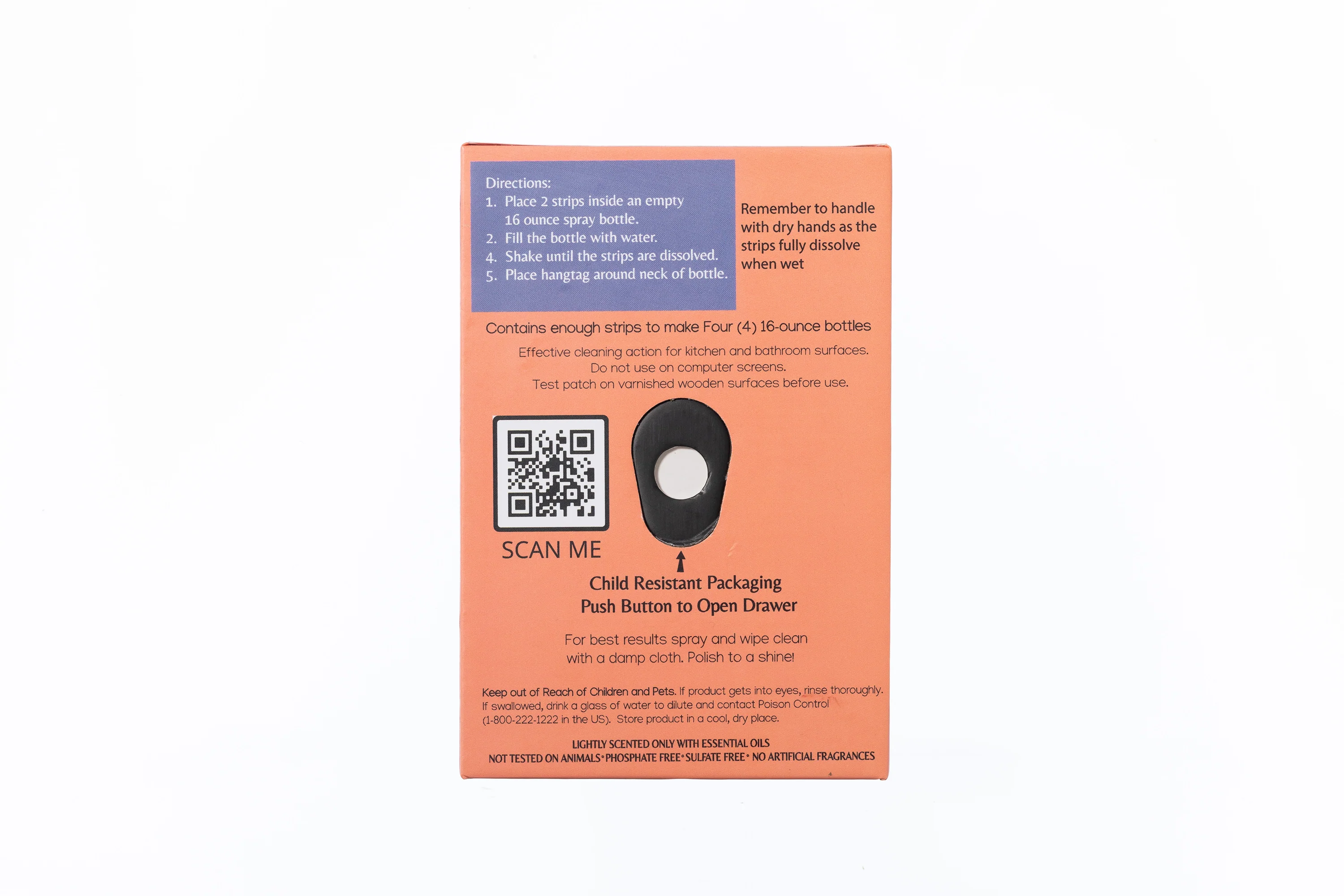 All Purpose Cleaning Strips - 8 Strips by Nantucket Spider & Nantucket Footprint - Image 3