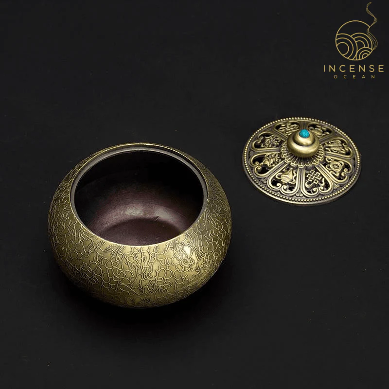 Alloy Retro Incense Holder by incenseocean - Image 2