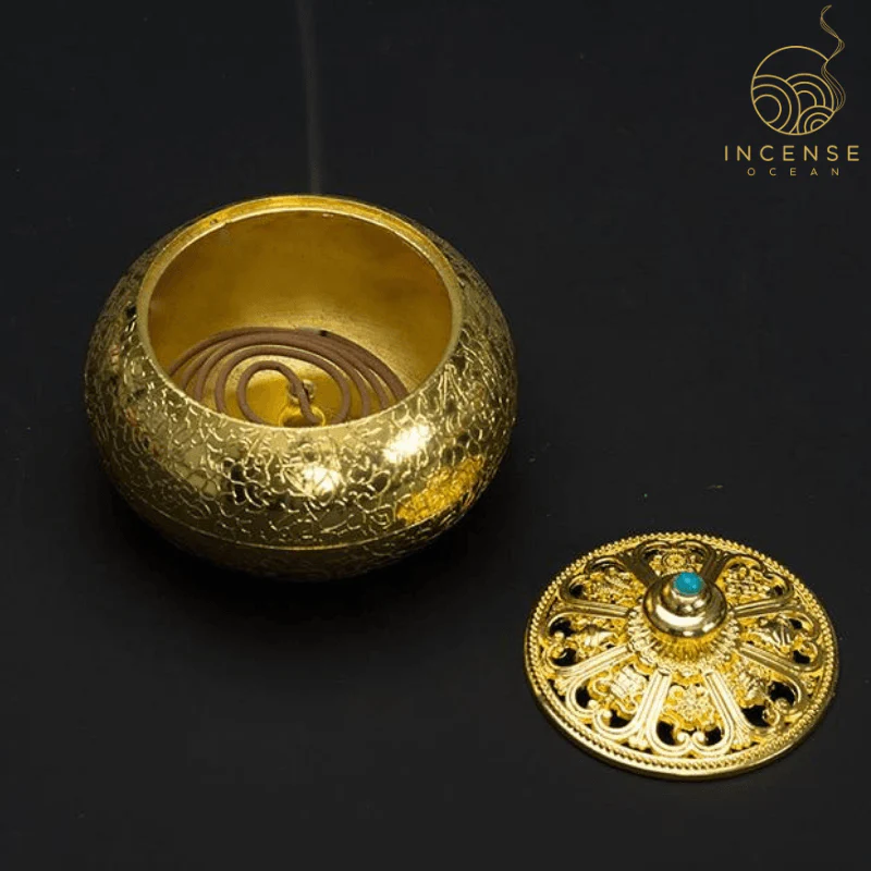 Alloy Retro Incense Holder by incenseocean - Image 4
