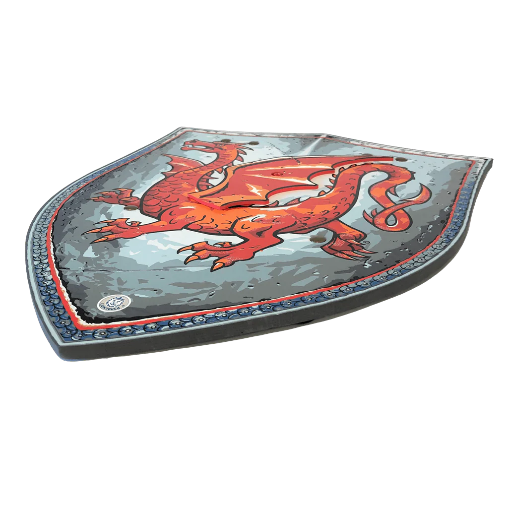 Amber Dragon Knight Foam Shield - Image 3