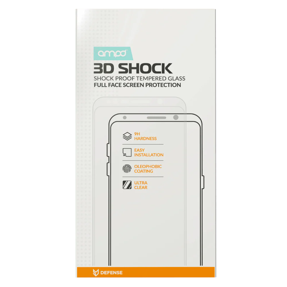 AMPD 3D Glass Screen Protector for Samsung Galaxy A03s by AMPD - Image 2