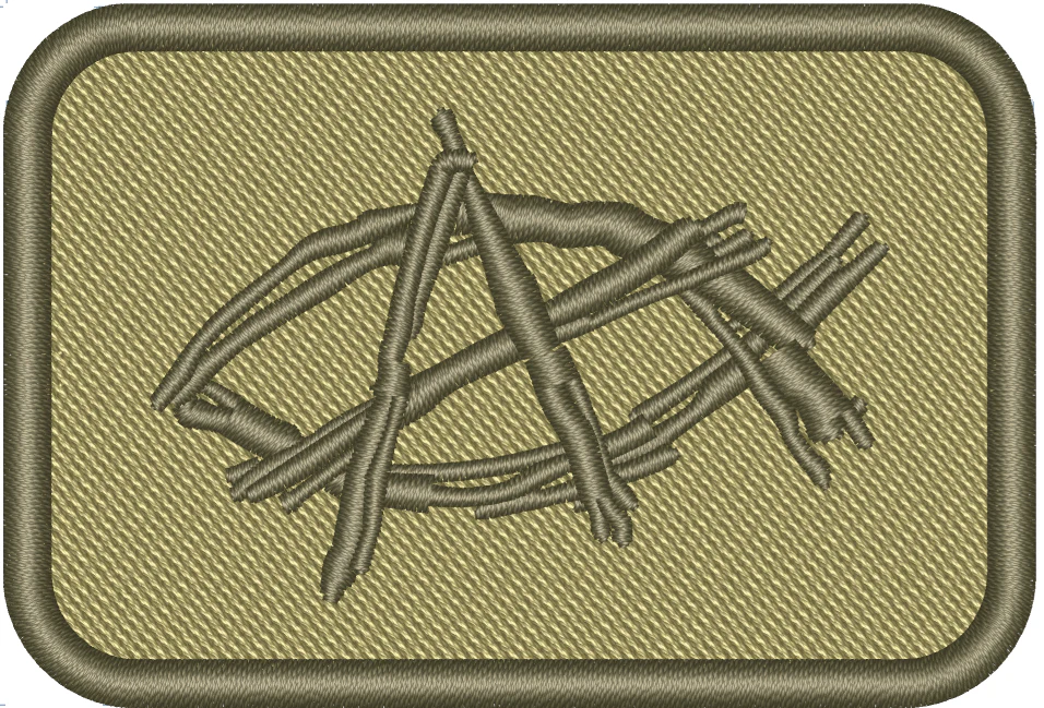 AnarchoChristian Morale Patch by Proud Libertarian - Image 3