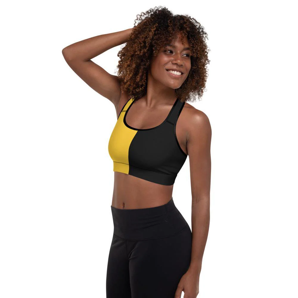 Ancap Porcupine Padded Sports Bra by Proud Libertarian - Image 2