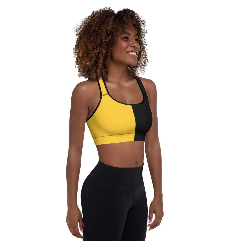 Ancap Porcupine Padded Sports Bra by Proud Libertarian - Image 3
