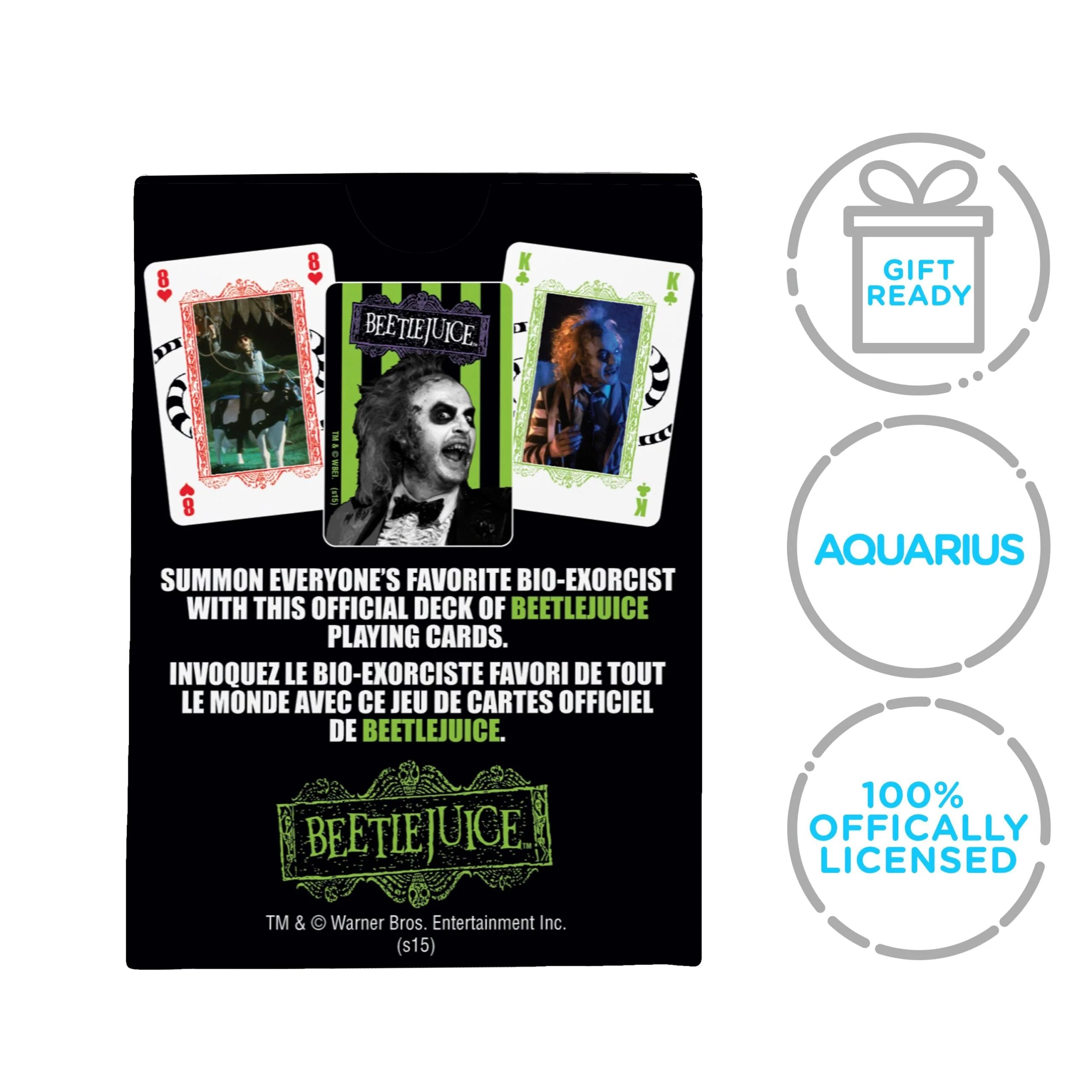 Aquarius Playing Cards: Beetlejuice - Image 5