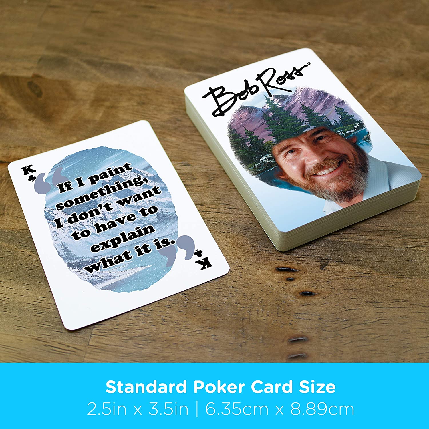 Aquarius Playing Cards: Bob Ross Quotes 2 - Image 5