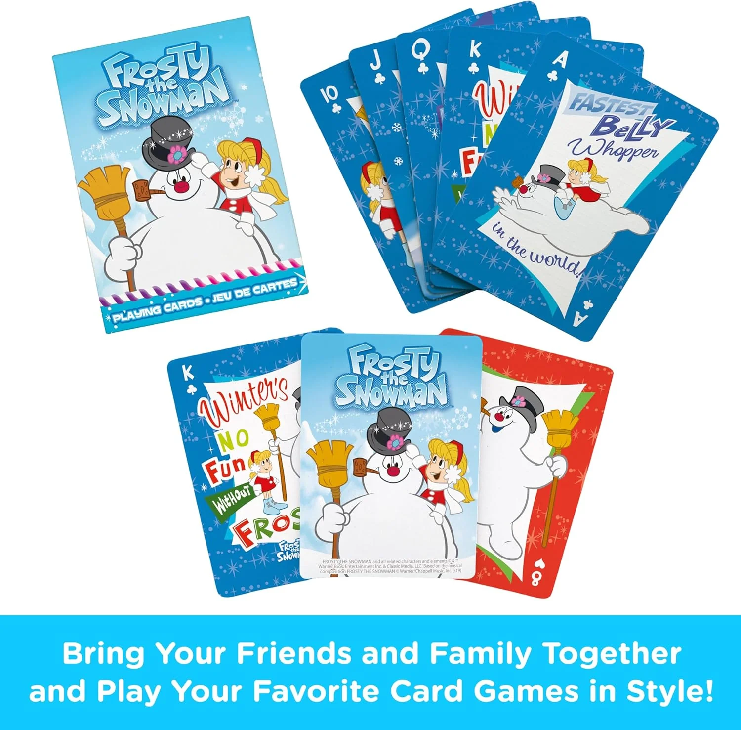 Aquarius Playing Cards: Frosty the Snowman - Image 2