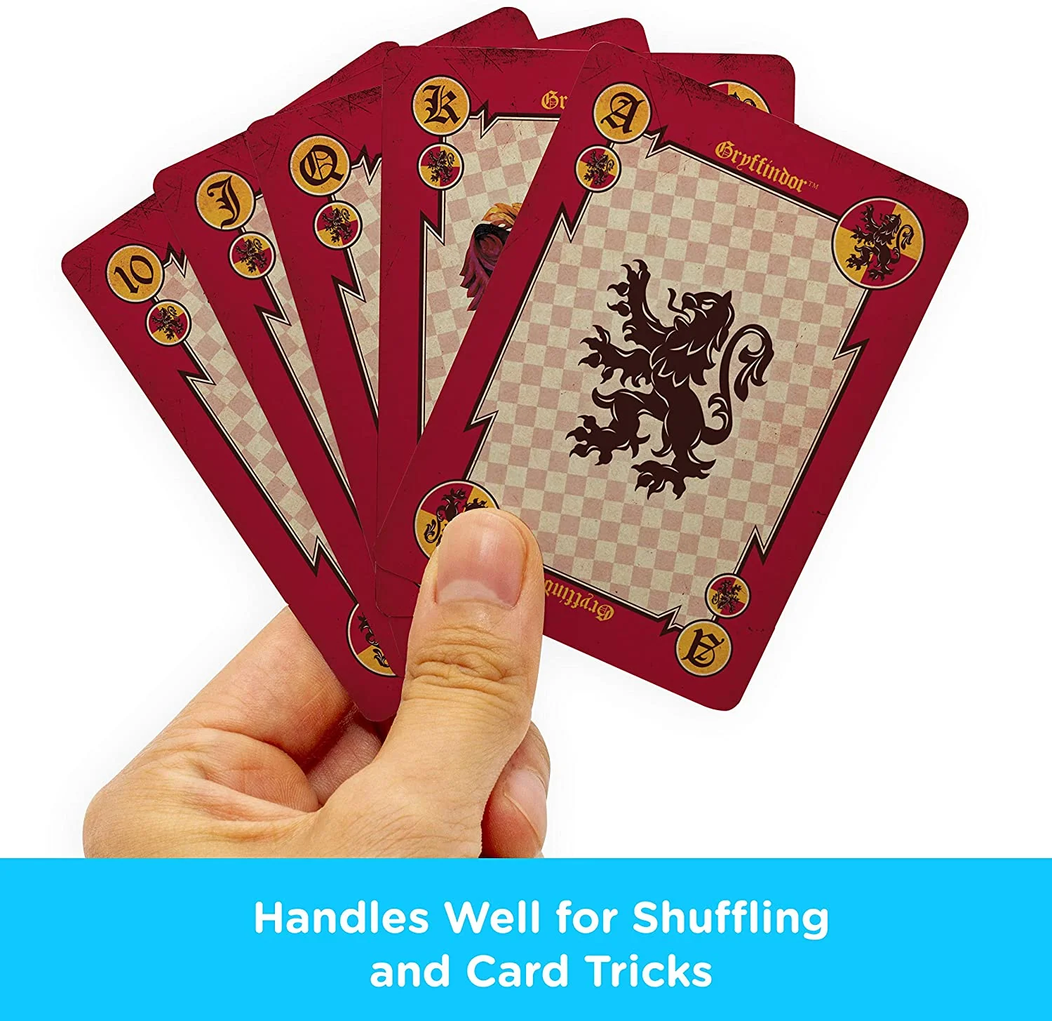 Aquarius Playing Cards: Harry Potter - House Crests - Image 4