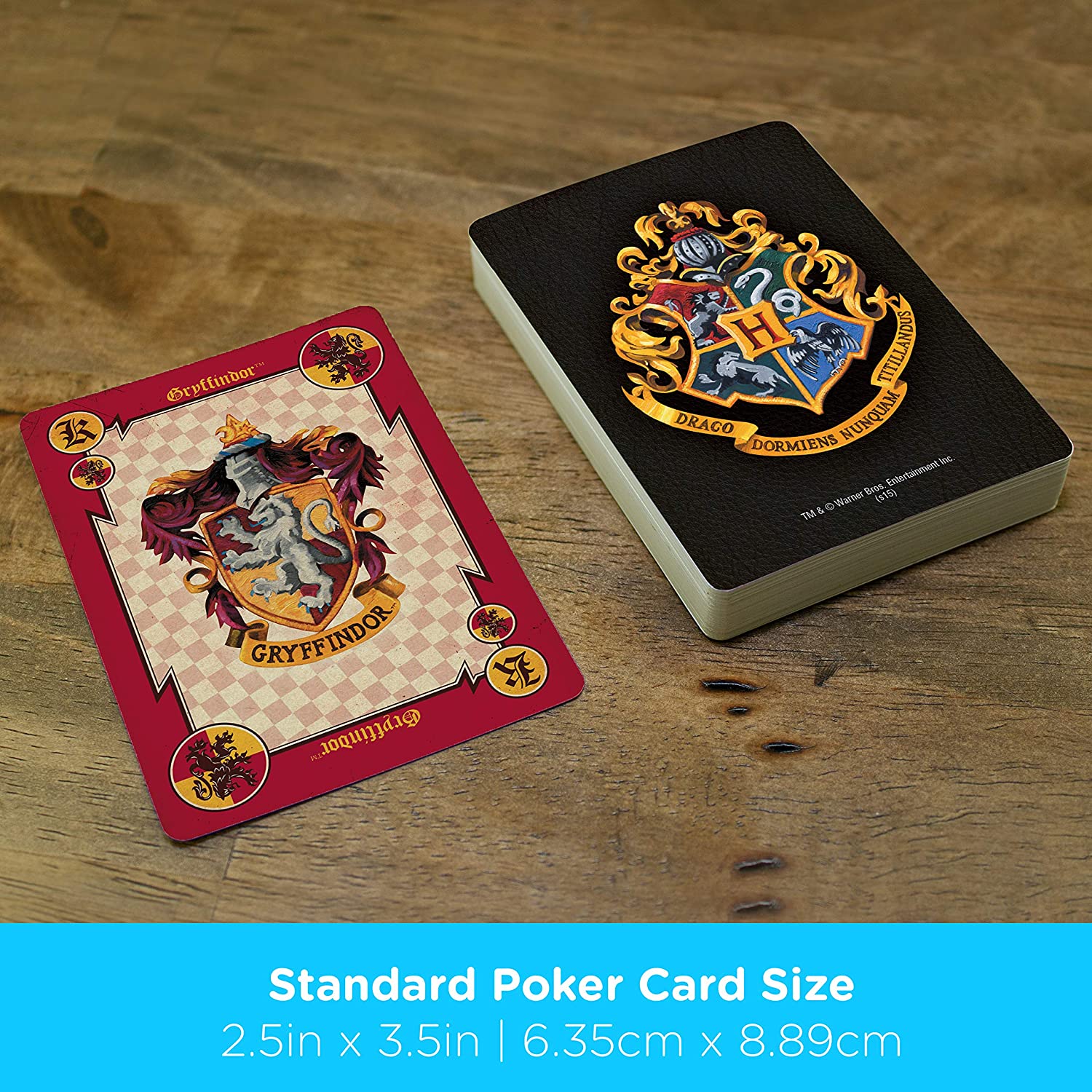 Aquarius Playing Cards: Harry Potter - House Crests - Image 5