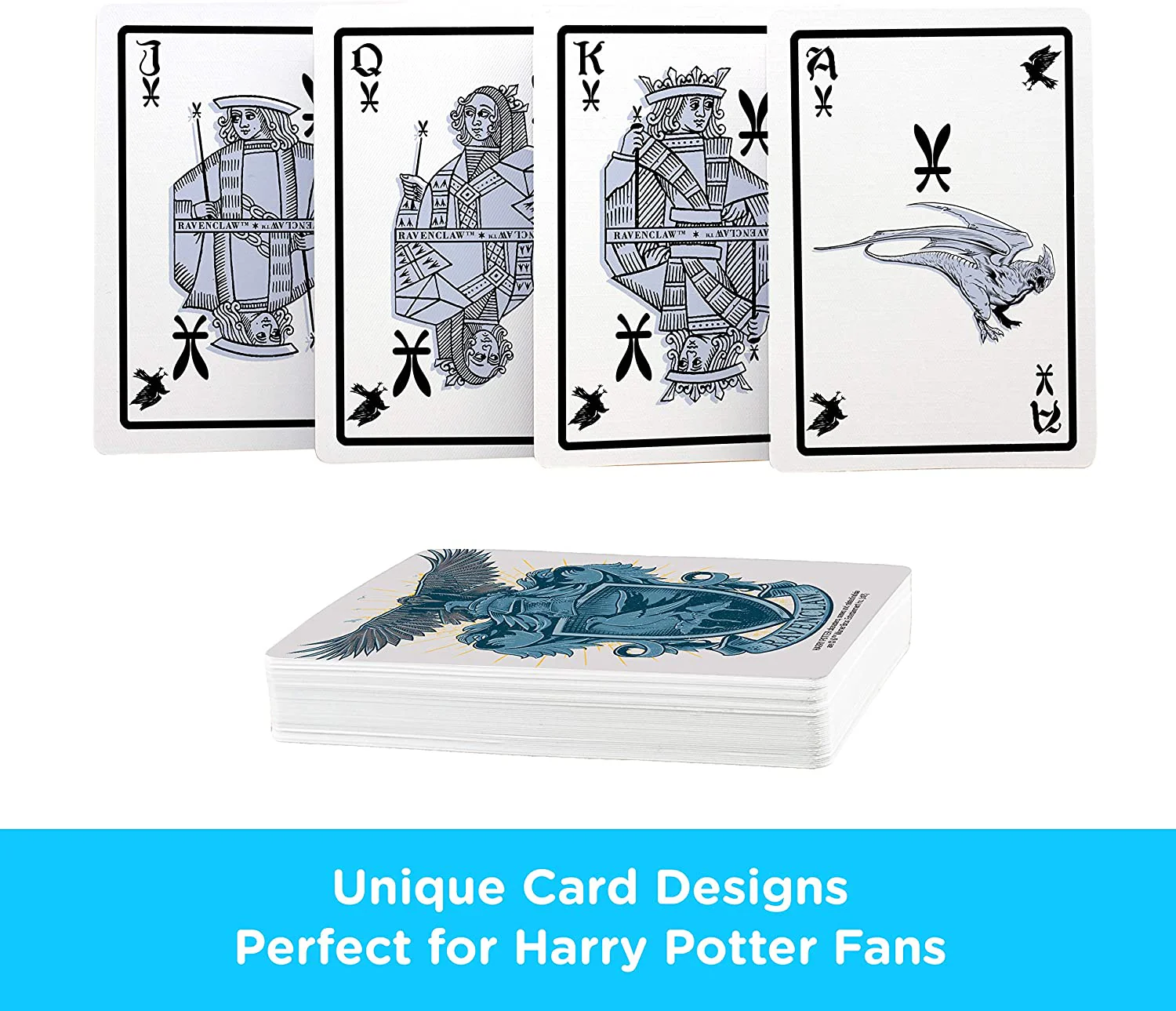 Aquarius Playing Cards: Harry Potter - Ravenclaw - Image 3