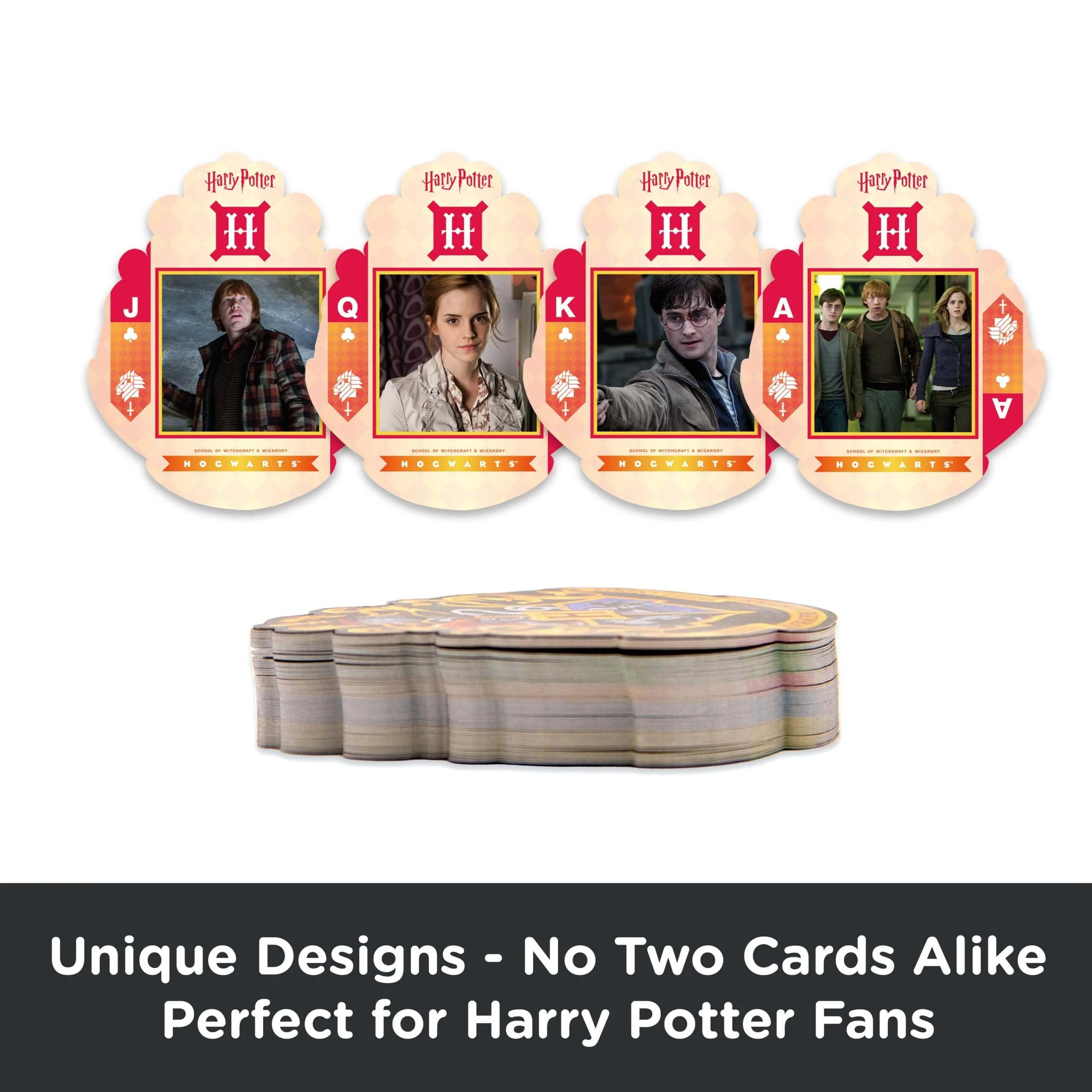 Aquarius Playing Cards: Harry Potter Shaped Cards - Image 3