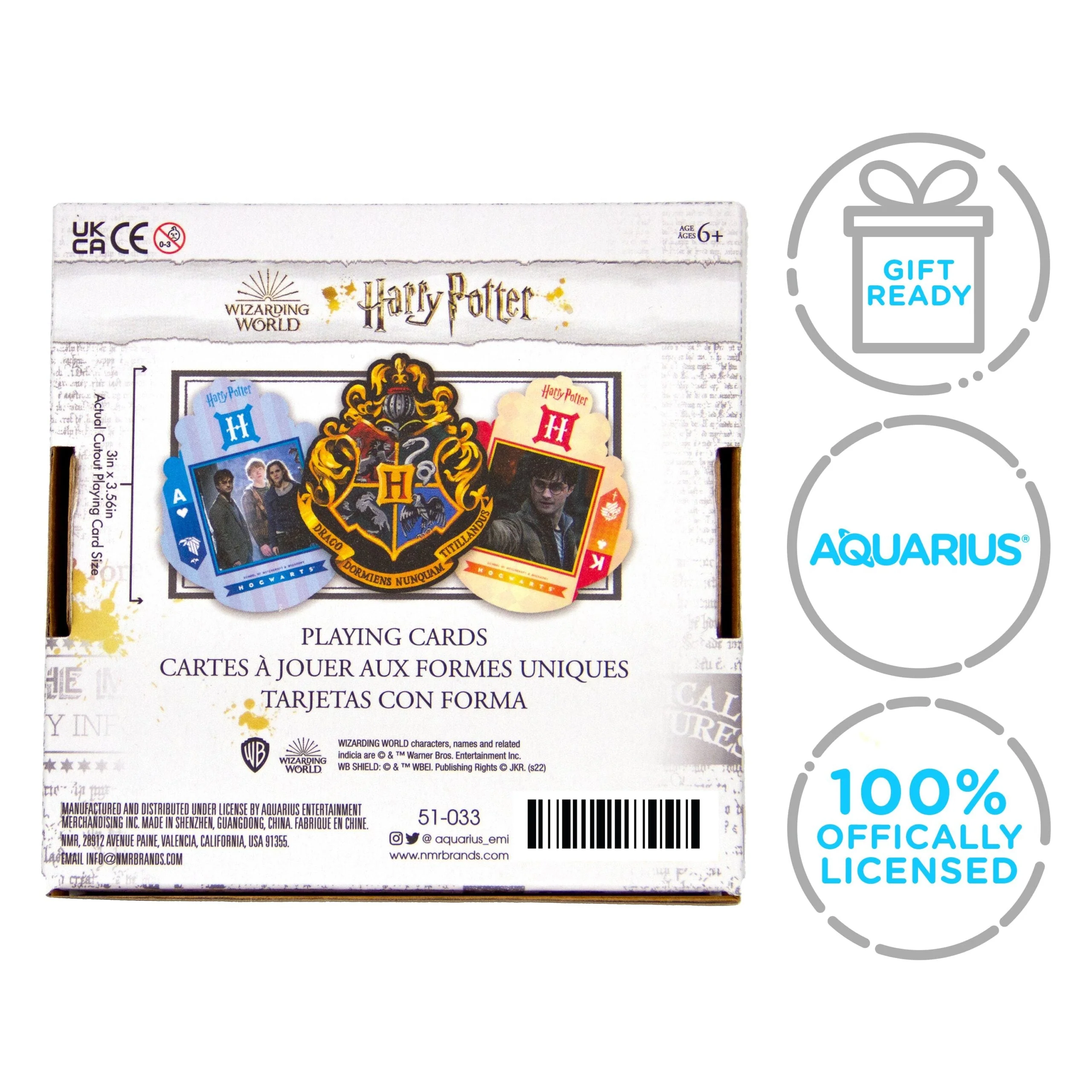Aquarius Playing Cards: Harry Potter Shaped Cards - Image 5