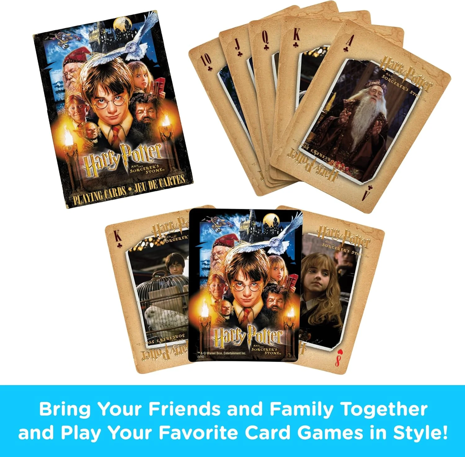 Aquarius Playing Cards: Harry Potter - Sorcerer's Stone - Image 2